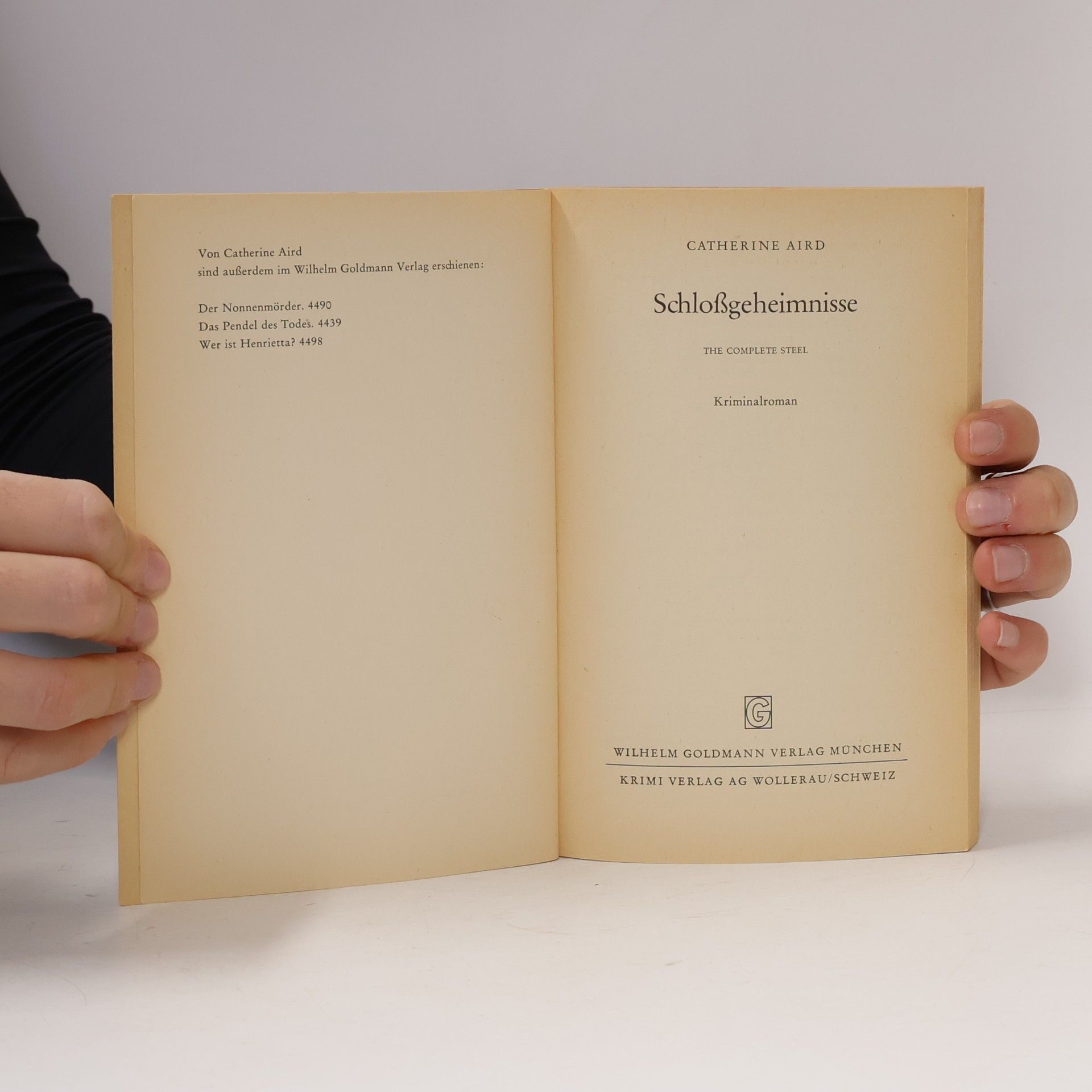 Catherine Aird Schloßgeheimnisse