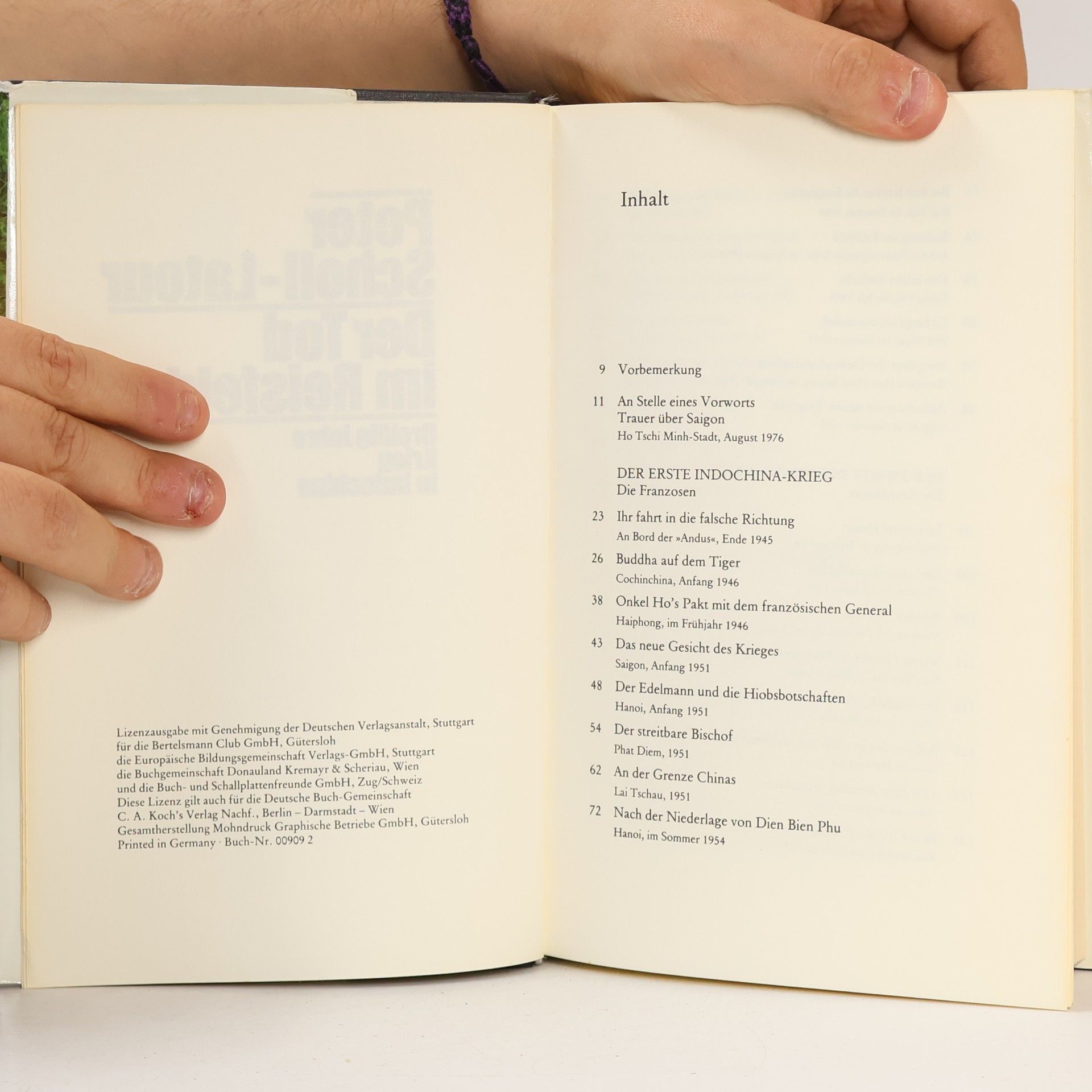 Peter Scholl-Latour Der Tod im Reisfeld