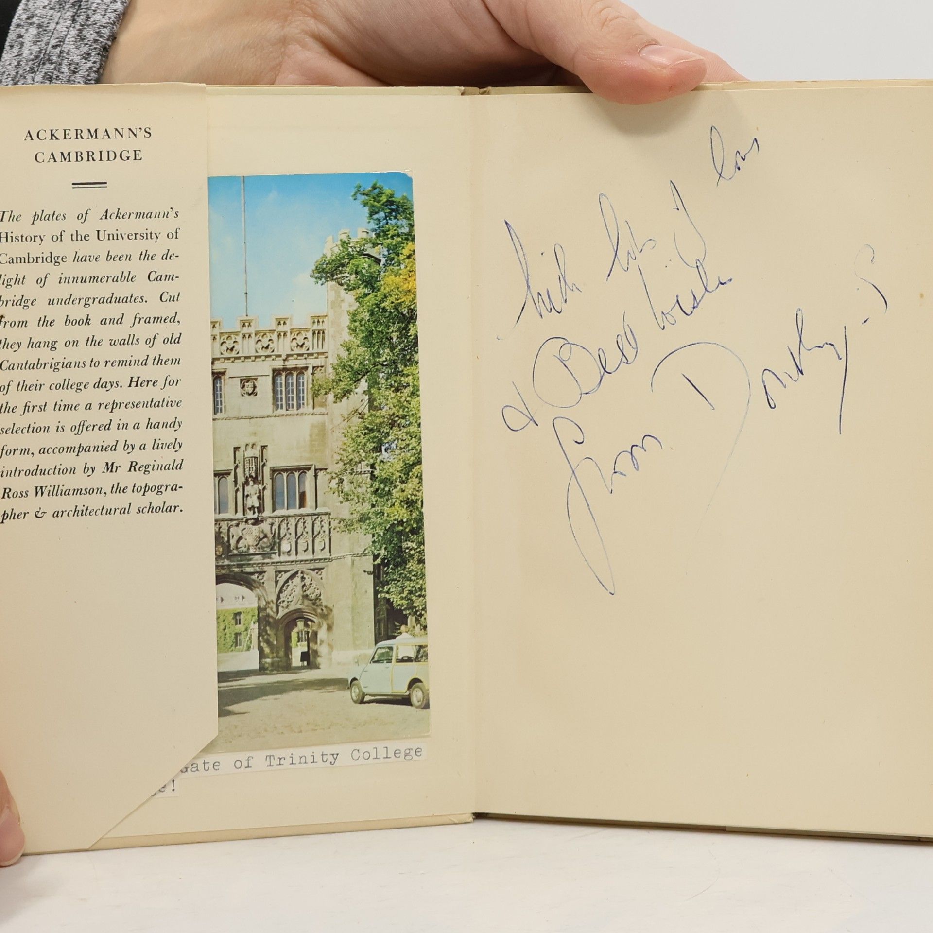 Reginald Ross Williamson Ackermann's Cambridge