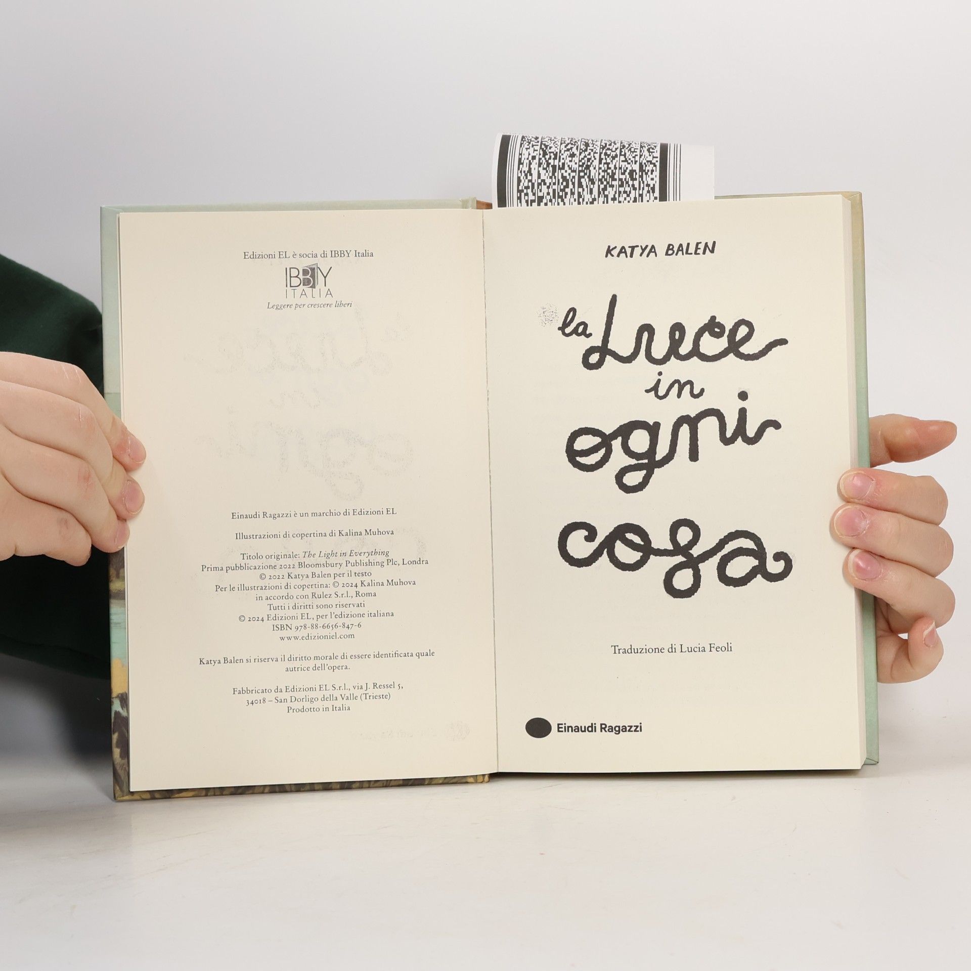 Katya Balen La luce in ogni cosa