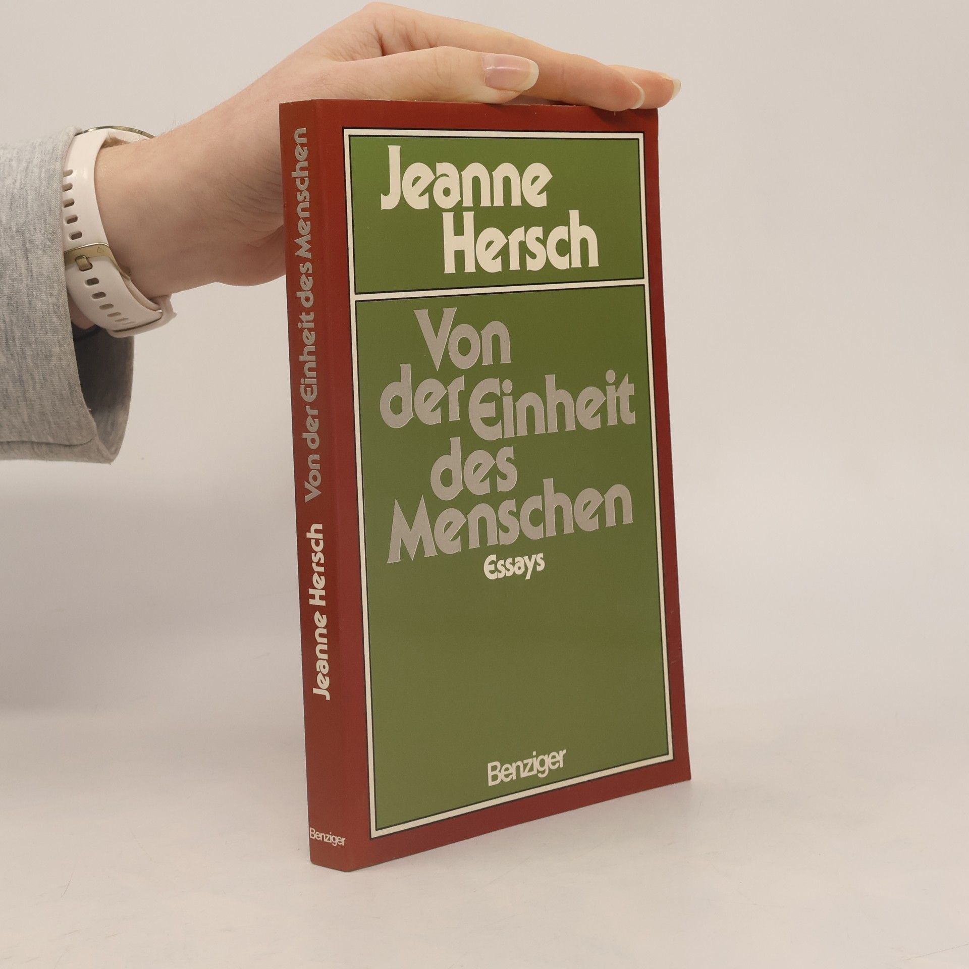 Von der Einheit des Menschen