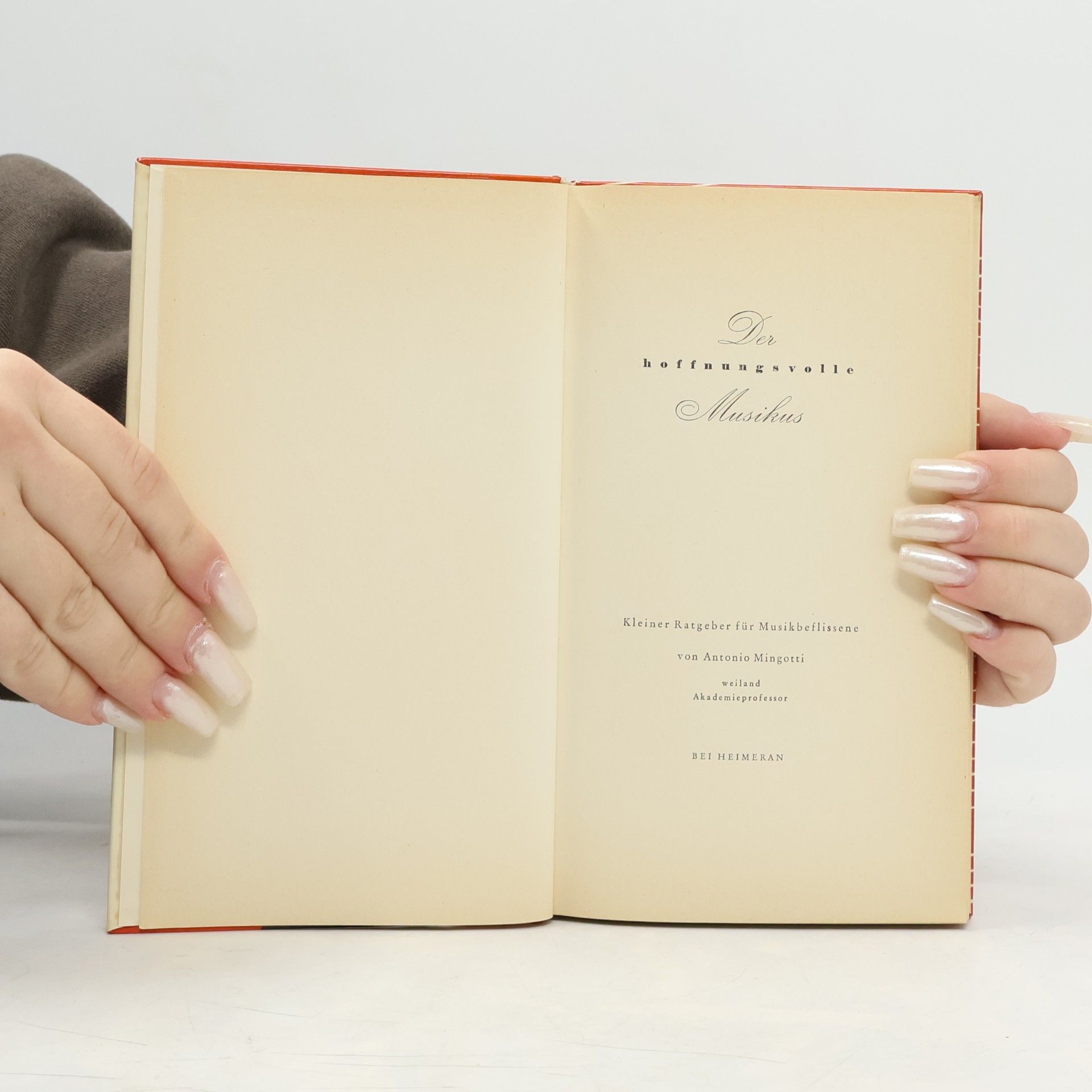 Antonio Mingotti Der hoffnungsvolle Musikus