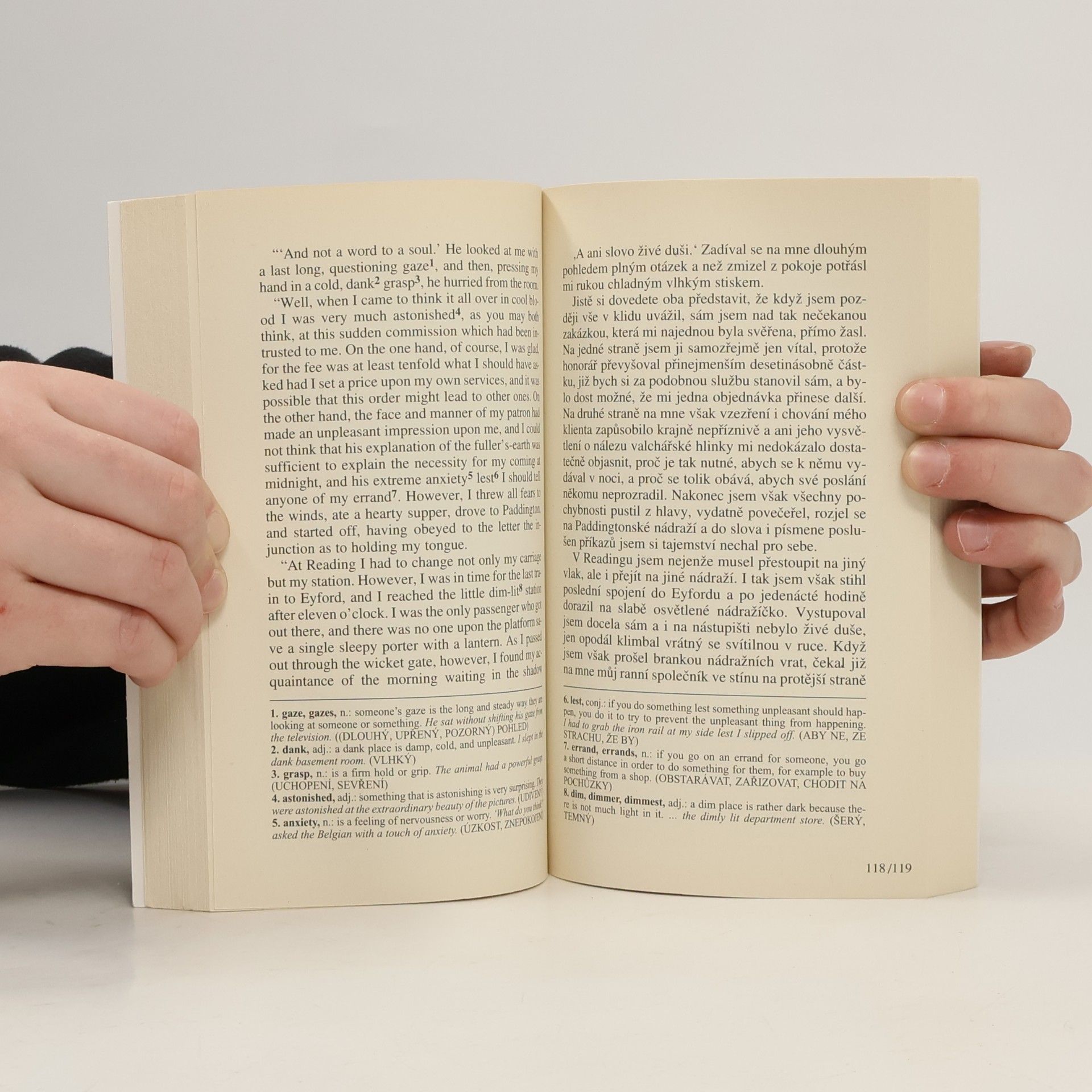 Arthur Conan Doyle The cases of Sherlock Holmes. The Adventure of the Speckled Band. Strakatý pás