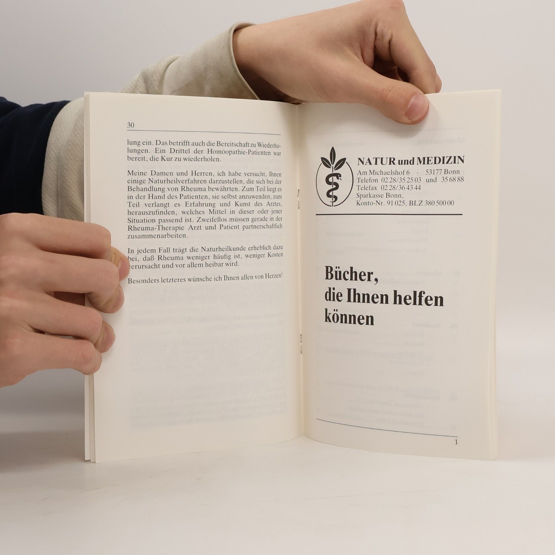 Veronica Carstens Möglichkeiten der Naturheilkunde bei rheumatischen Erkrankungen