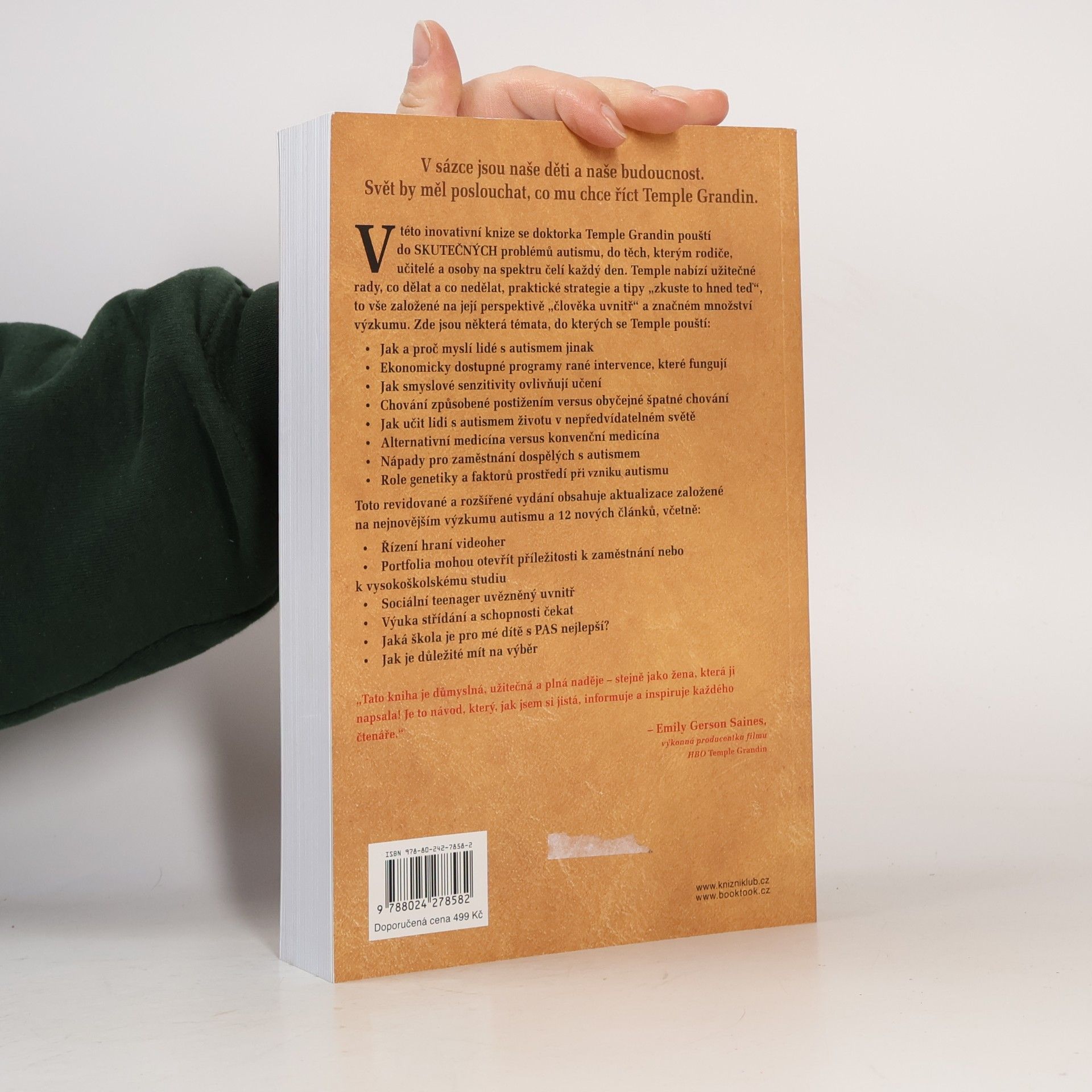 Temple Grandin Jak to vidím já : osobní pohled na autismus a Aspergerův syndrom