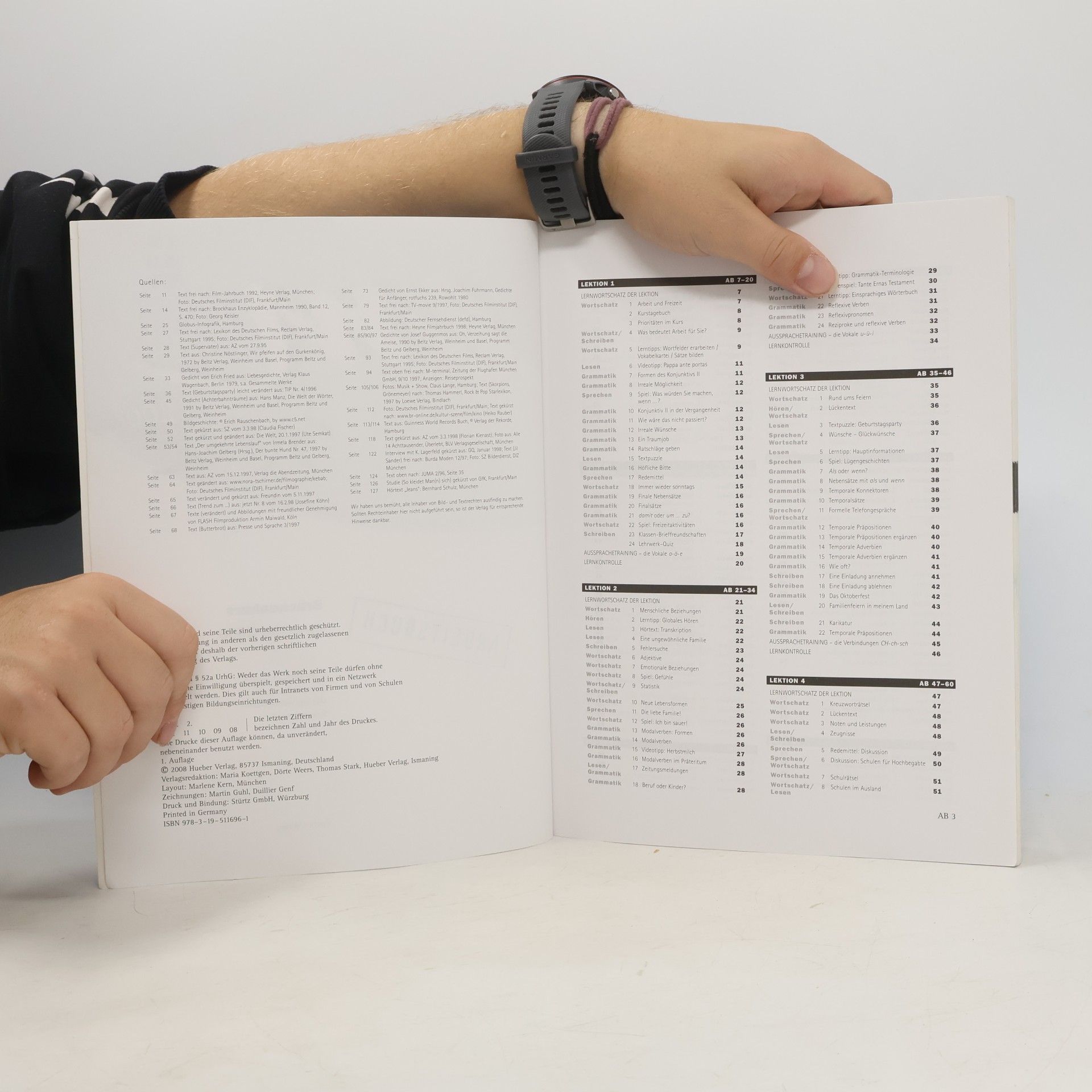 Jutta Orth Chambah em neu 2008 : Brückenkurs : Ausgabe 2008 : Deutsch als Fremdsprache. Niveaustufe B1+. Arbeitsbuch