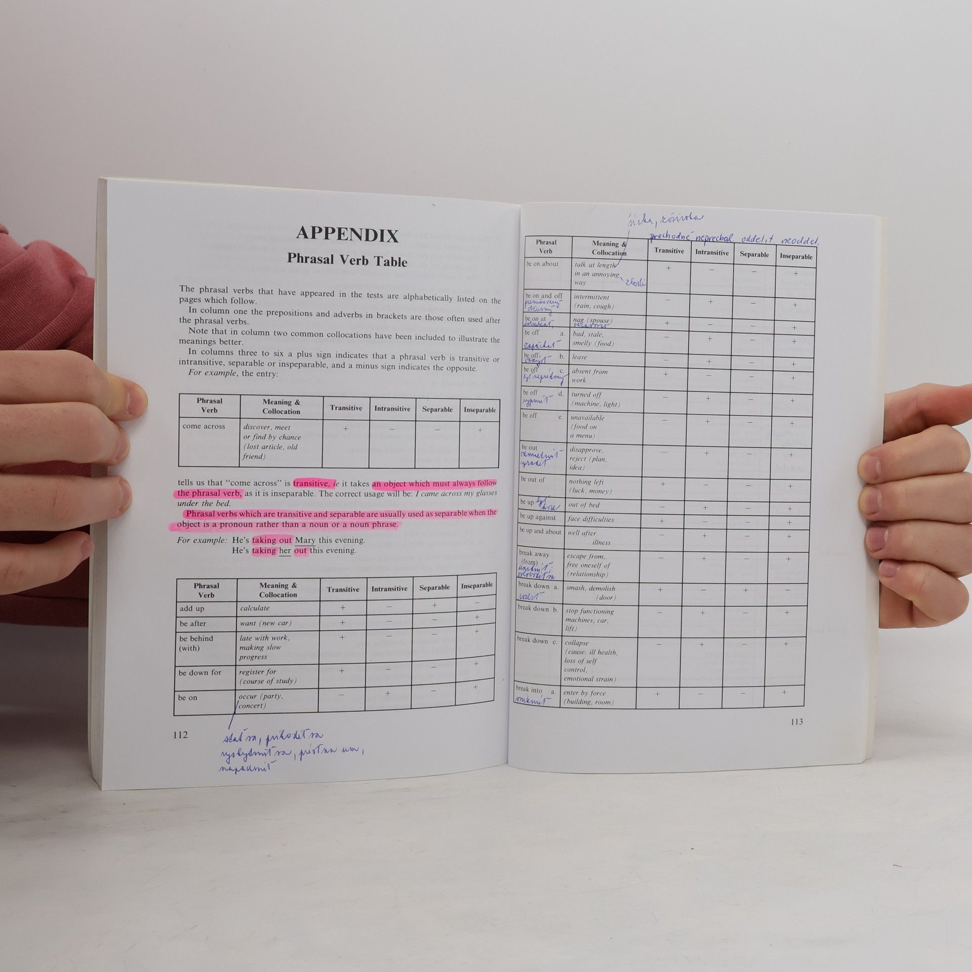 Daniel Blackman Tests in English. Phrasal verbs