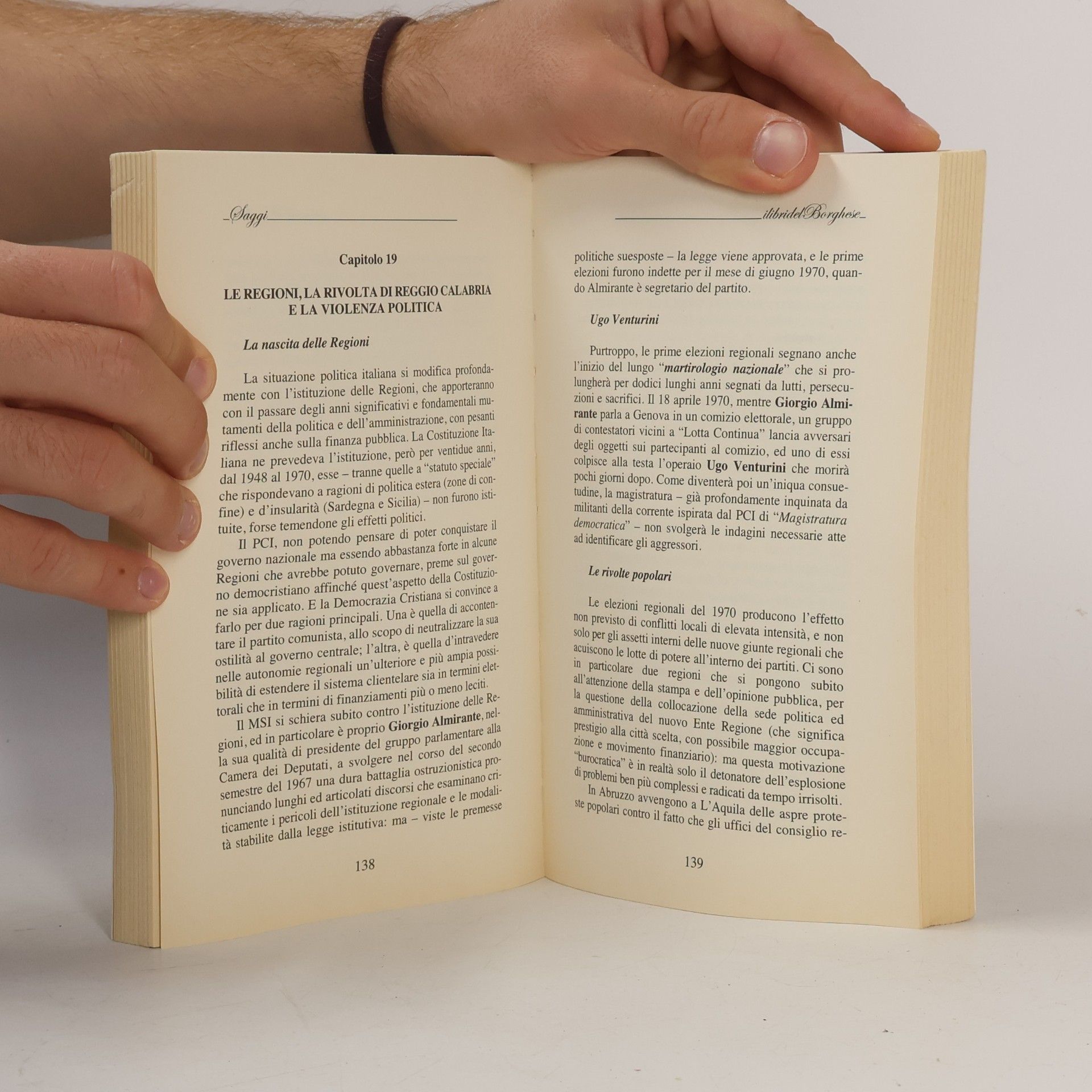 Nazzareno Mollicone I libri del Borghese: L'Aquila e la fiamma