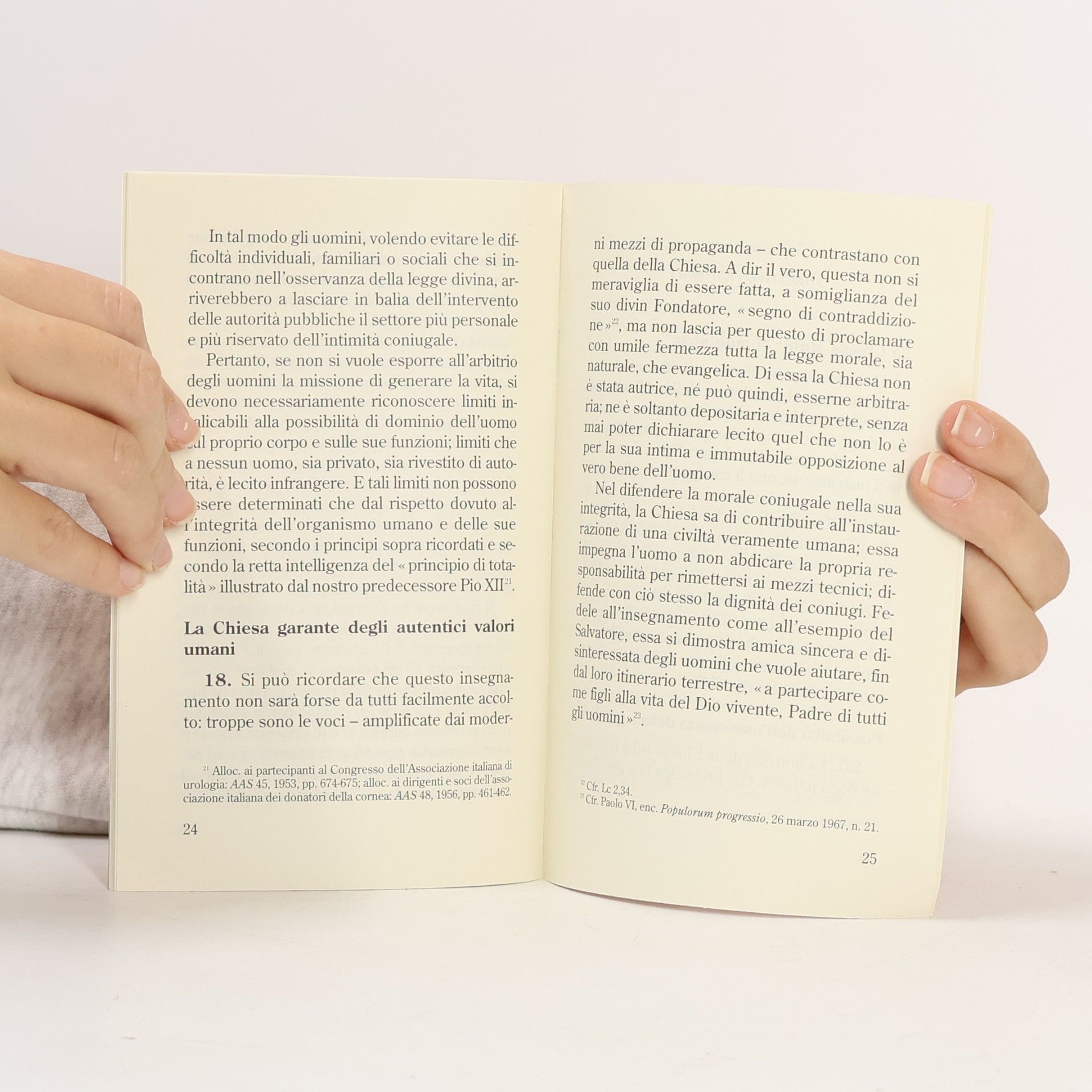 Pope Paul VI Magistero - 30: Humanae vitae. Lettera enciclica