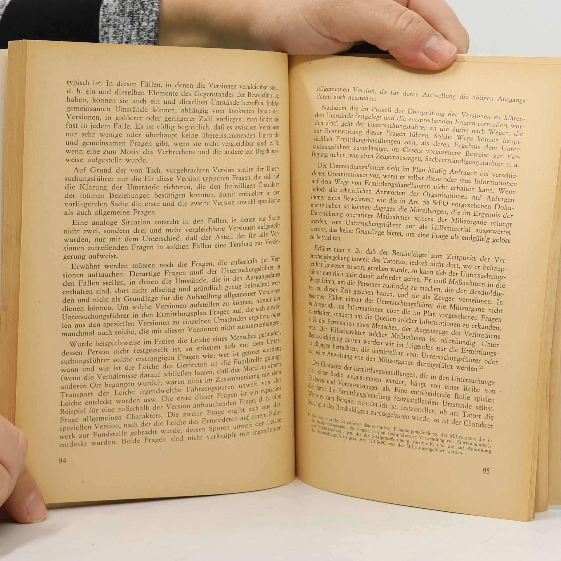 Autorenkollektiv Die Planung der Verbrechensuntersuchung