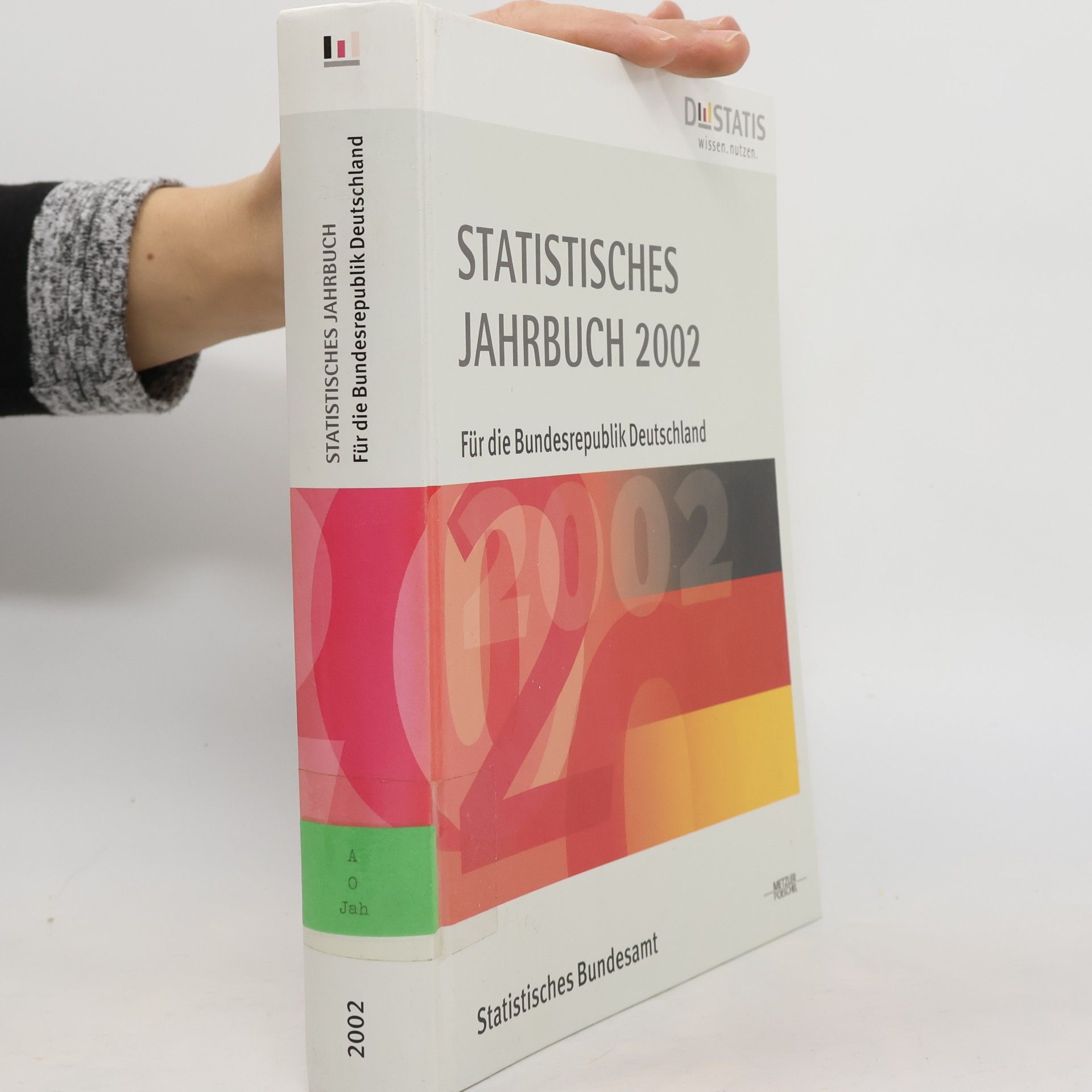 Statistisches Bundesamt Statistisches Jahrbuch 2002 für die Bundesrepublik Deutschland