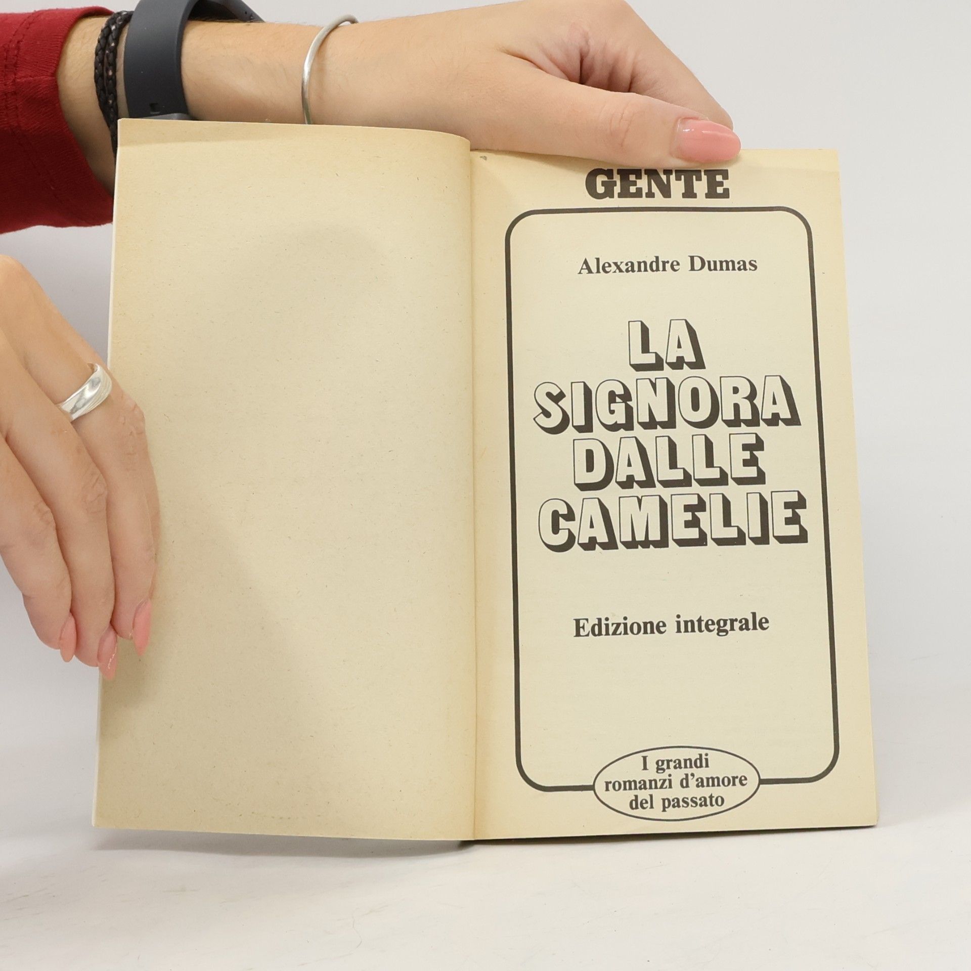 Alexandre Dumas La signora dalle cameli