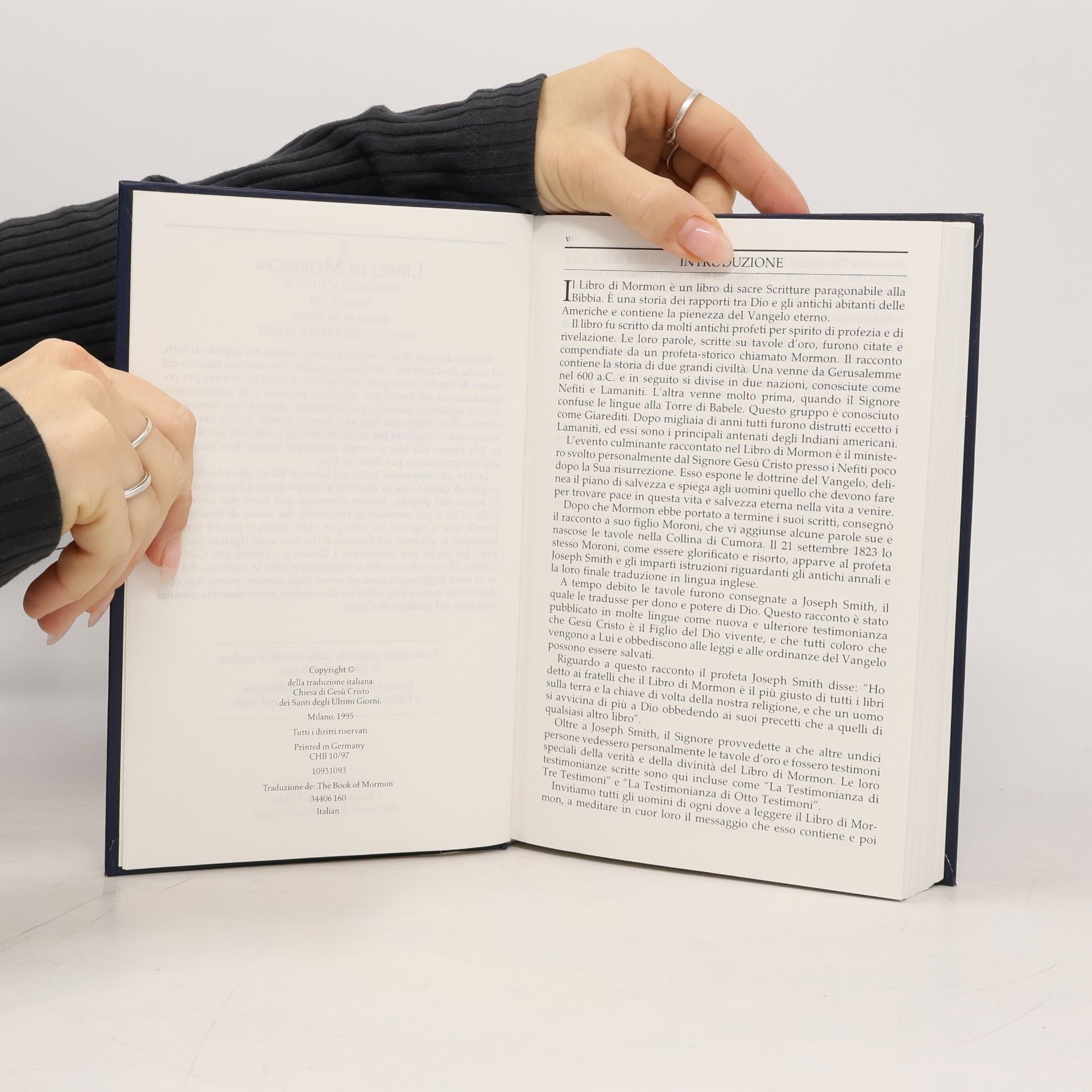 Joseph Smith Il Libro di Mormon