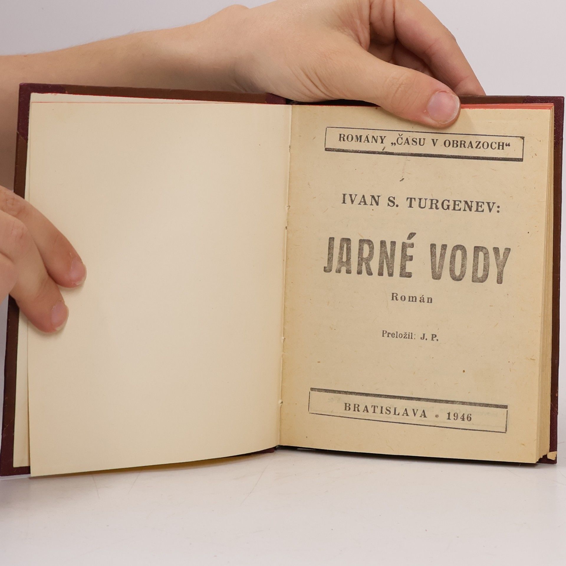 Ivan Sergejevič Turgeněv Jarné vody