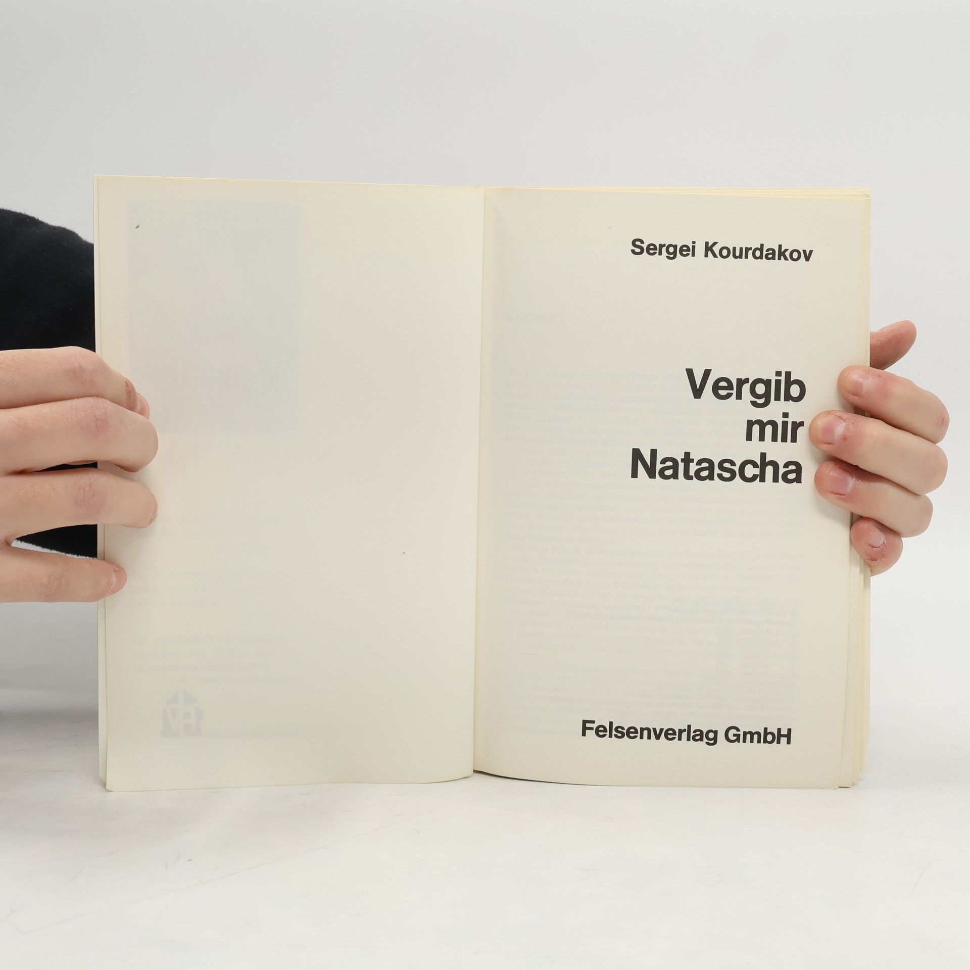 Sergej Kurdakov Vergib mir Natascha