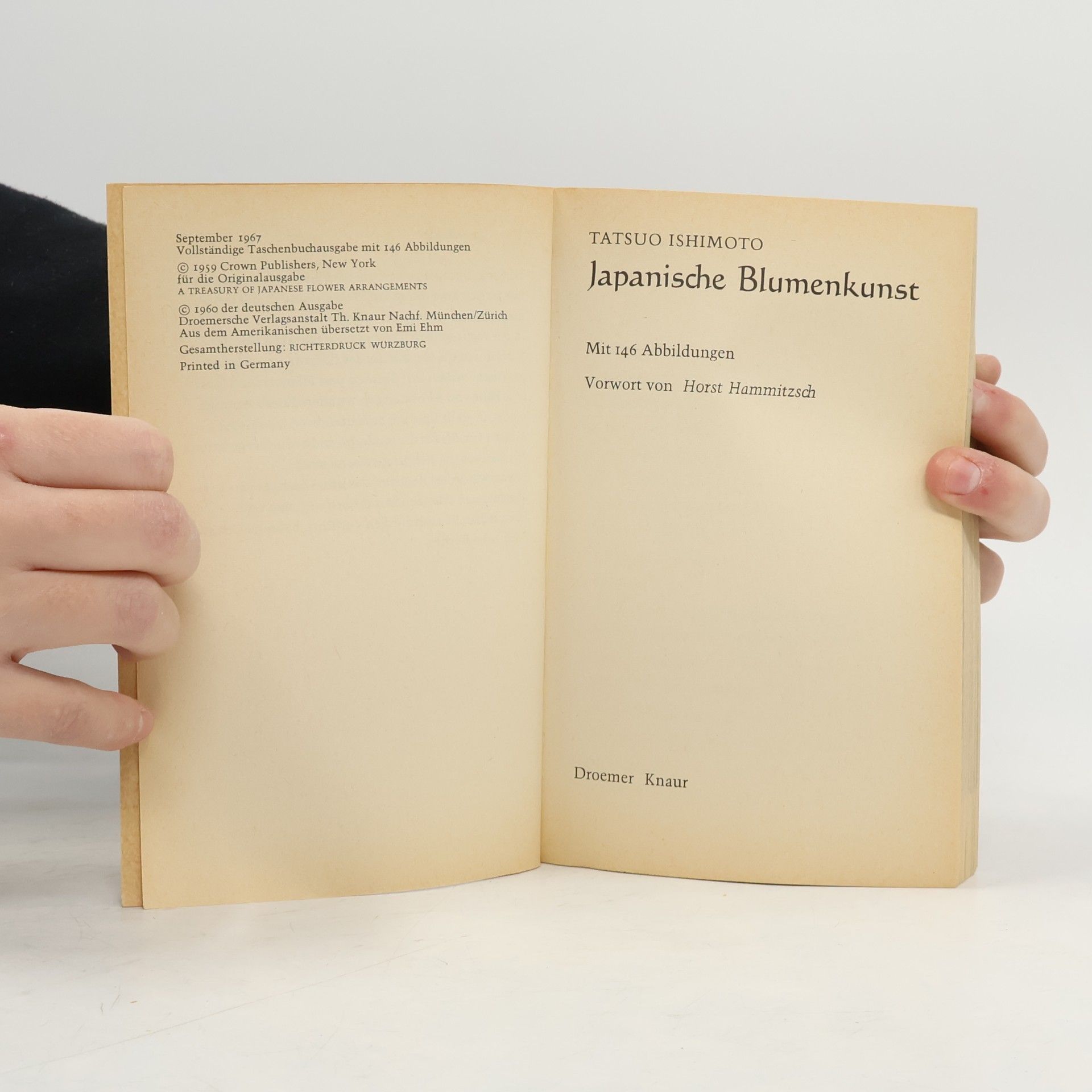Tatsuo Ishimoto Japanische Blumenkunst