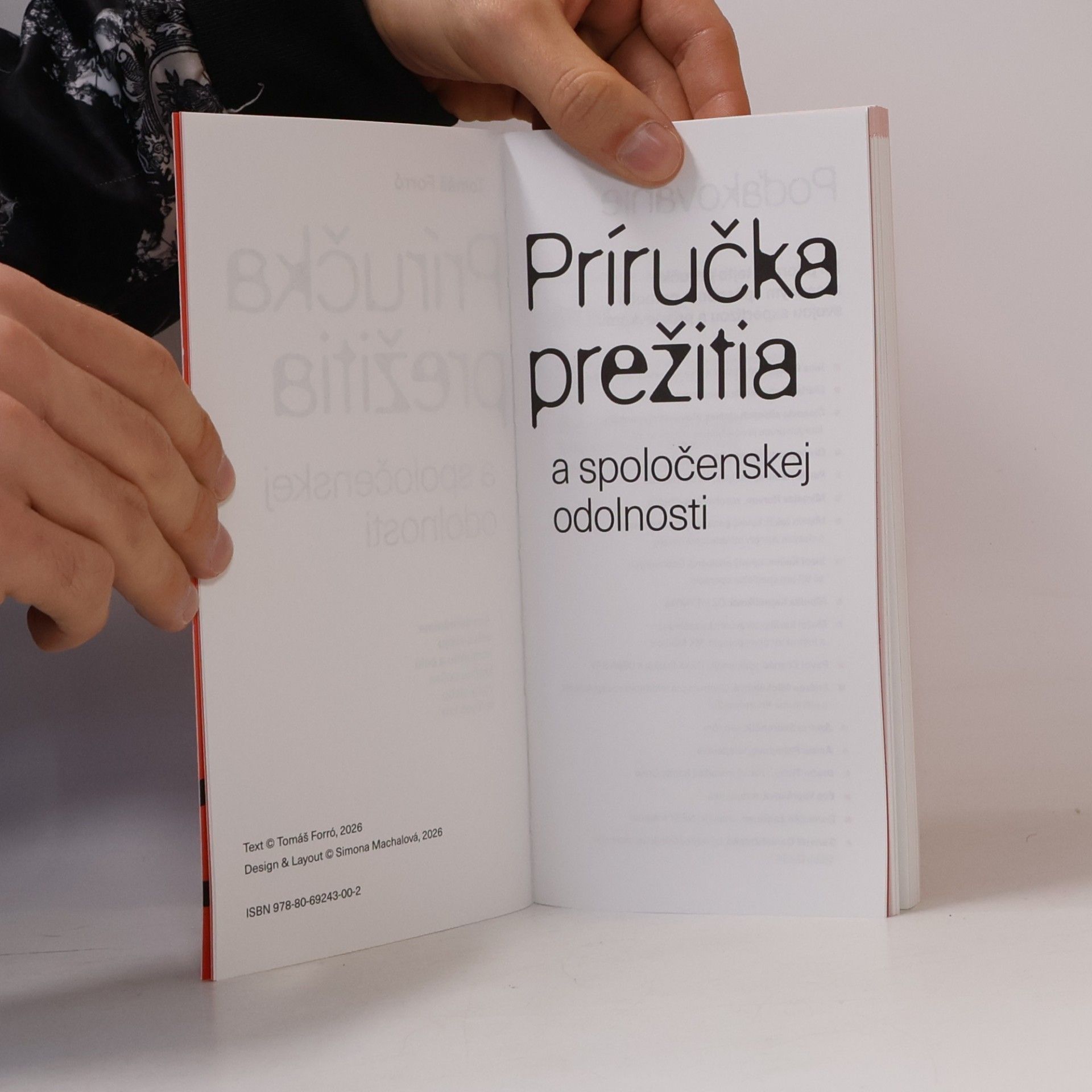 Tomáš Forró Príručka prežitia