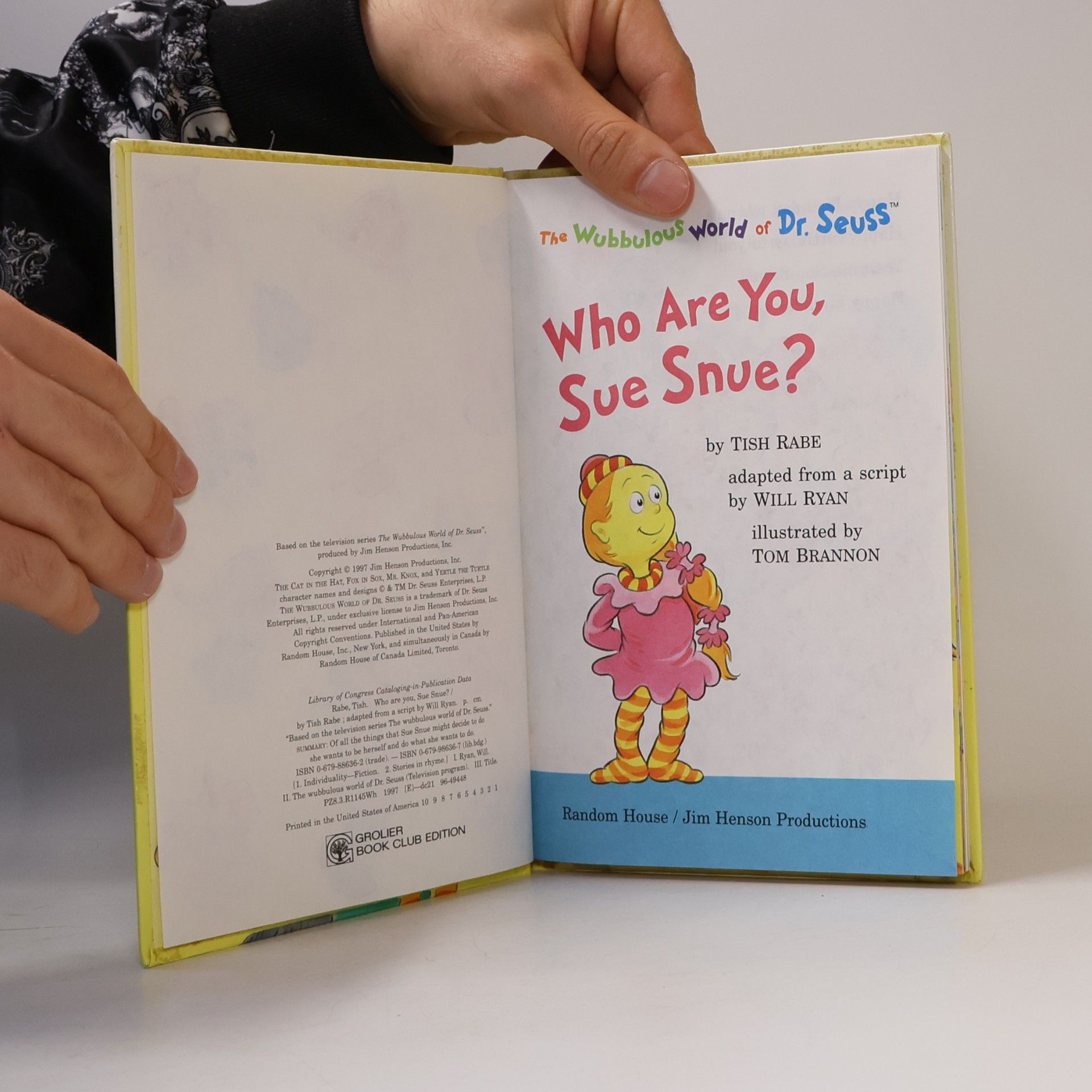 Tish Rabe Who are You, Sue Snue?