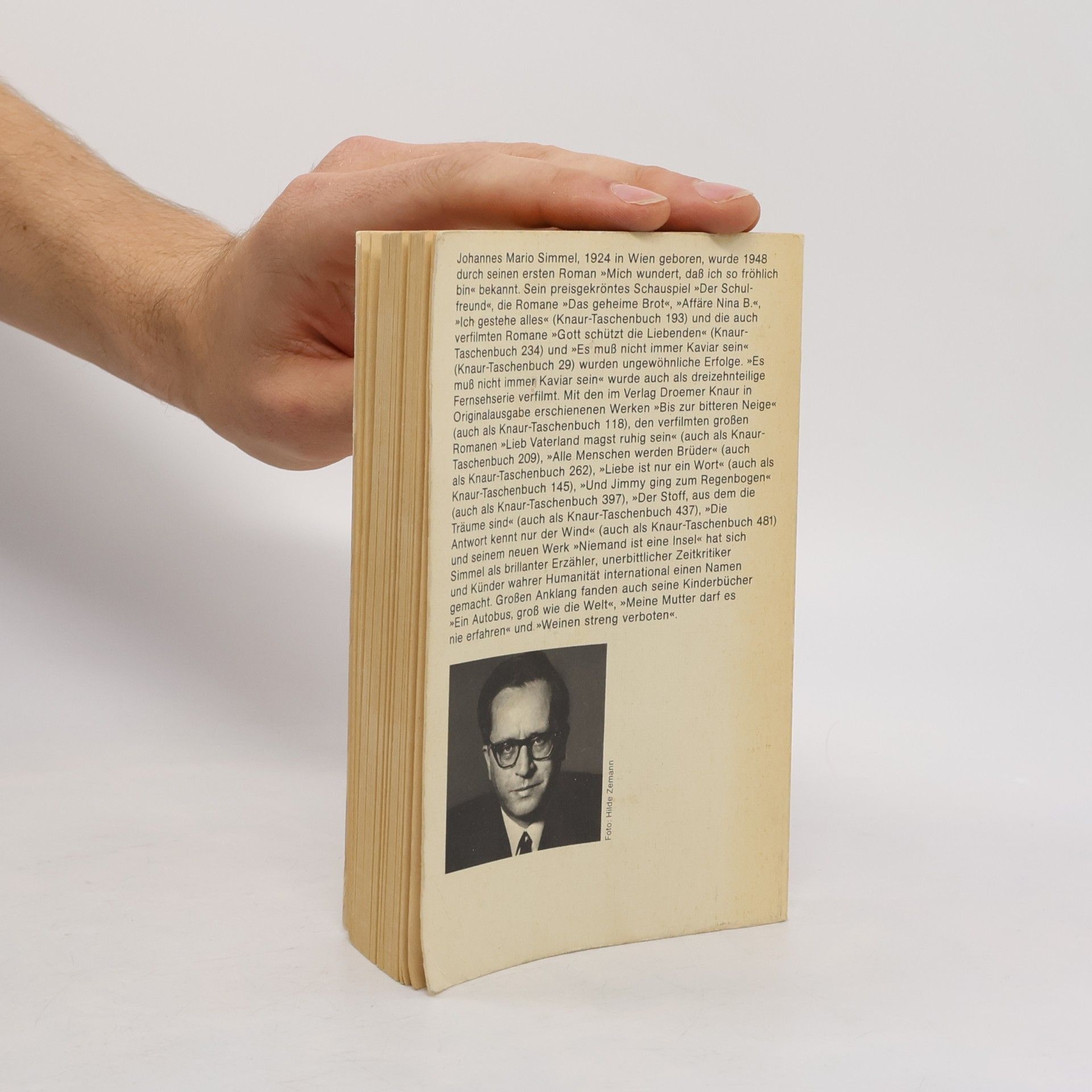 Johannes Mario Simmel Ich gestehe alles
