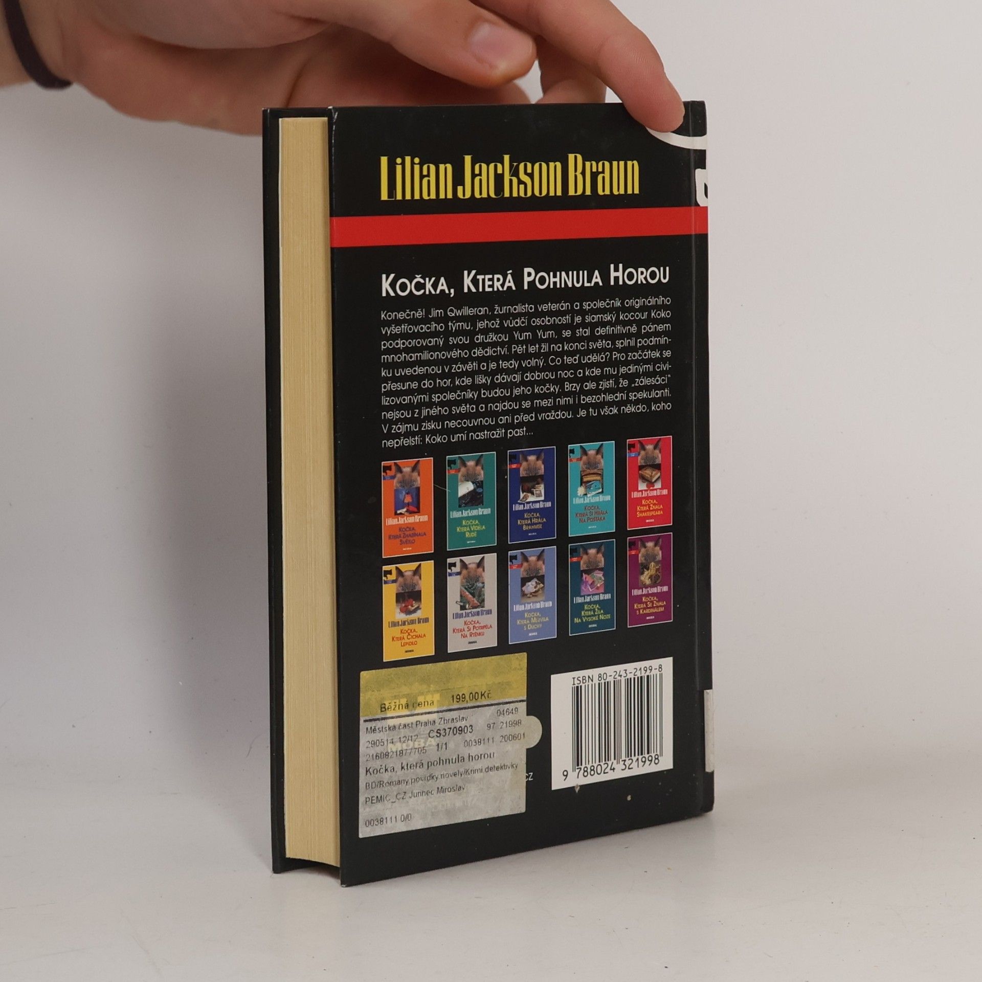 Lilian Jackson Braun Kočka, která pohnula horou