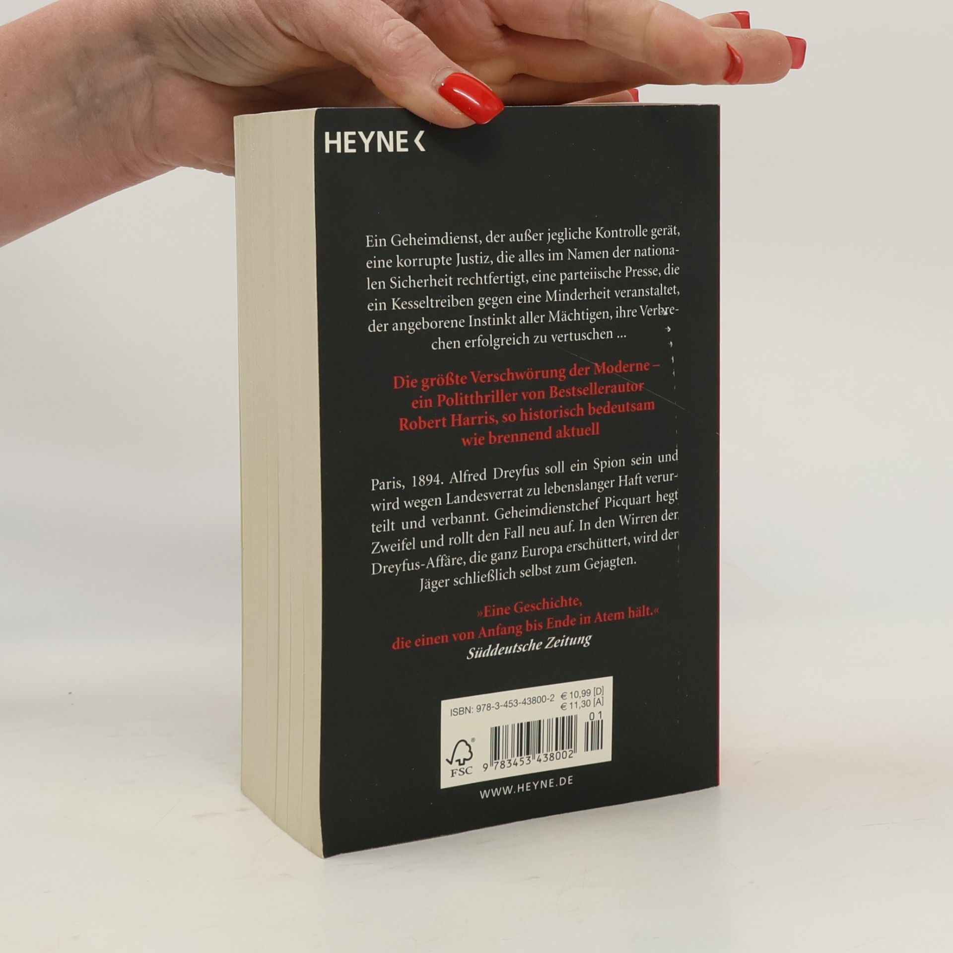 Robert Harris Intrige
