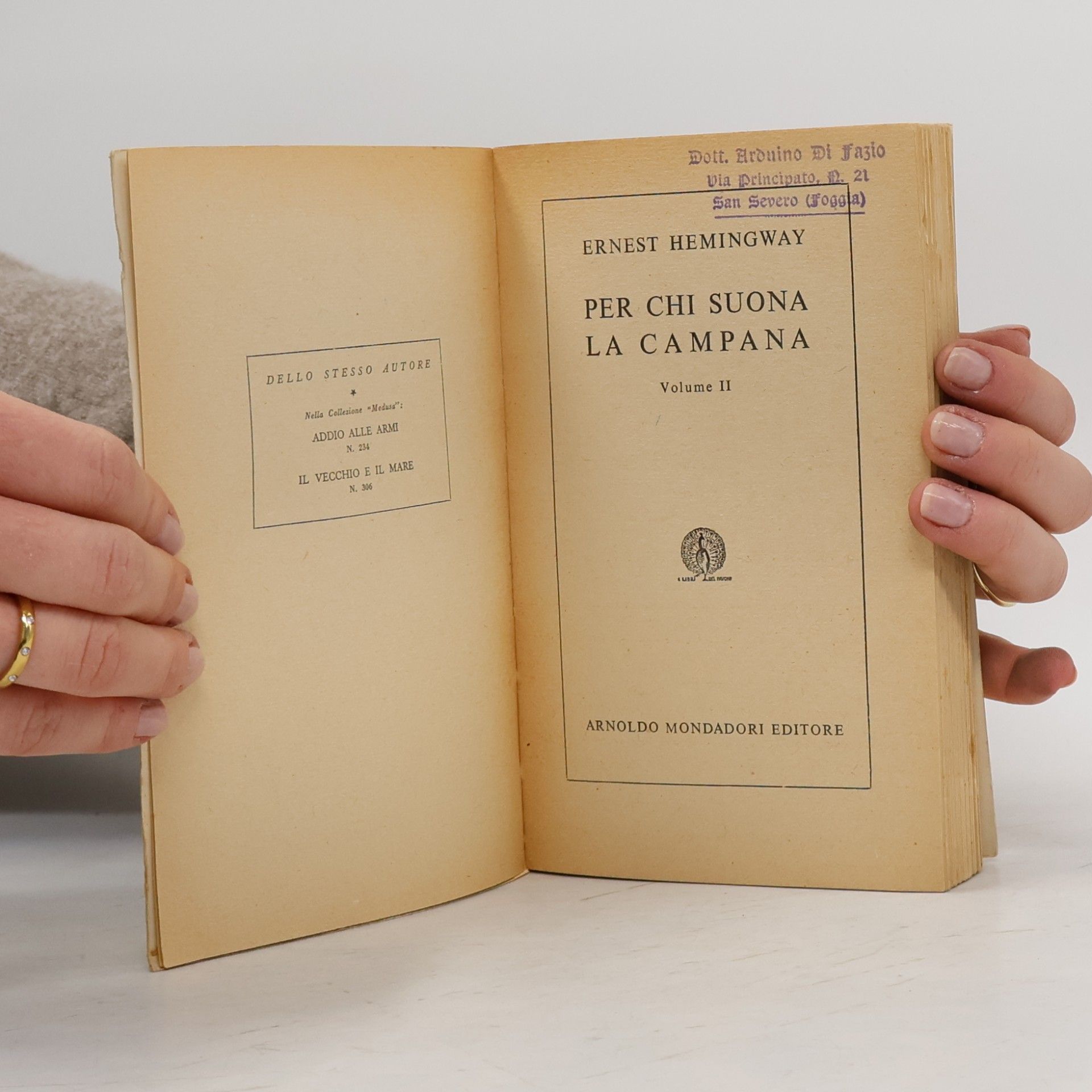 Ernest Hemingway Per chi suona la campana II