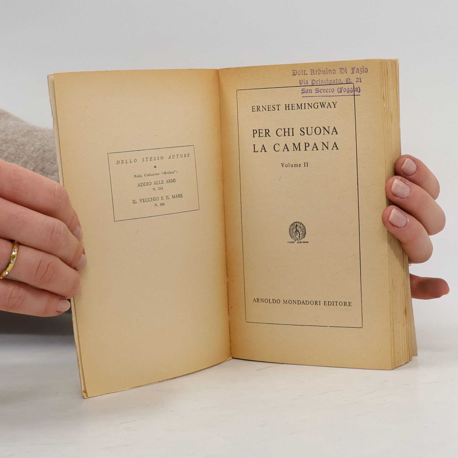 Ernest Hemingway Per chi suona la campana II