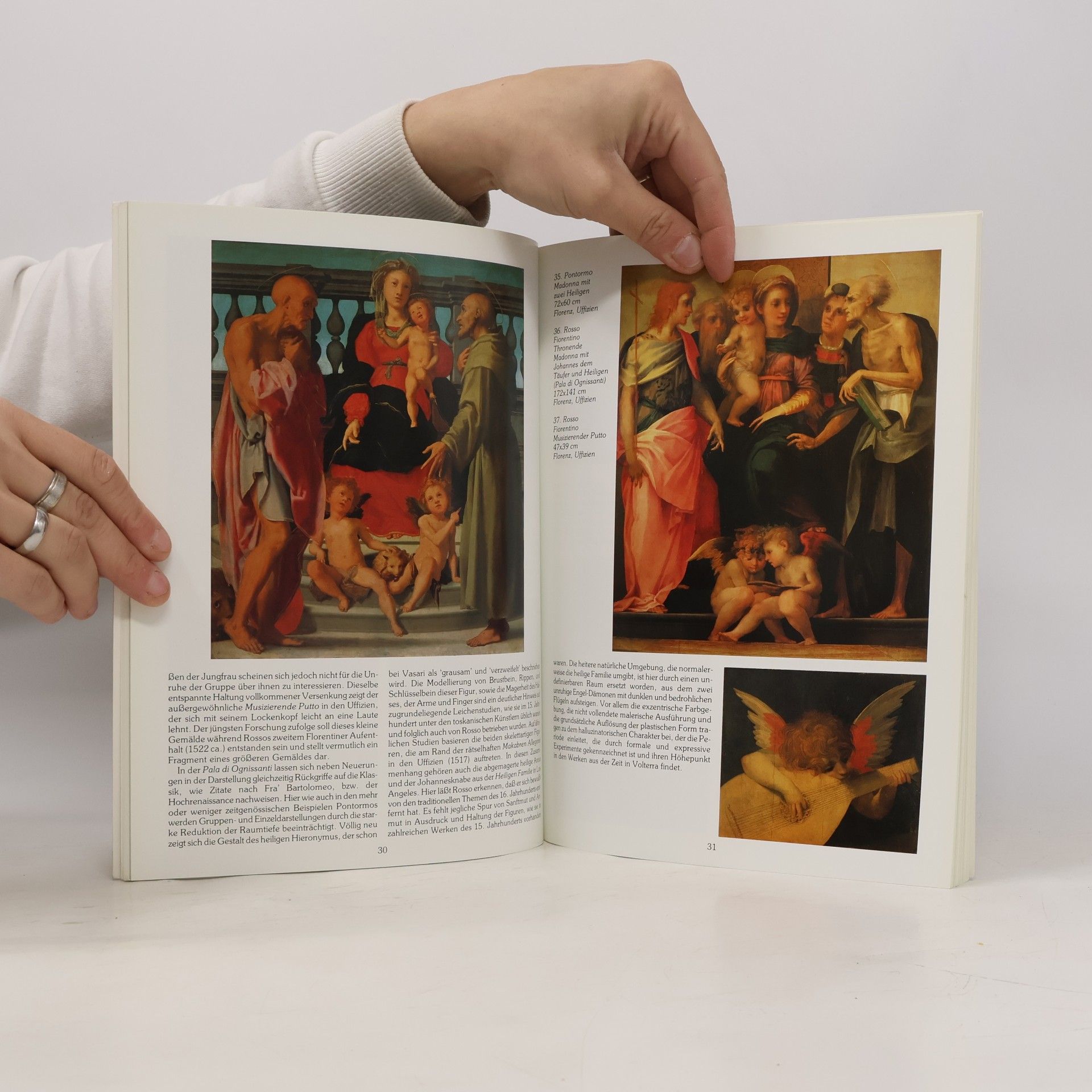 Elisabetta Marchetti Letta Pontormo Rosso Fiorentino
