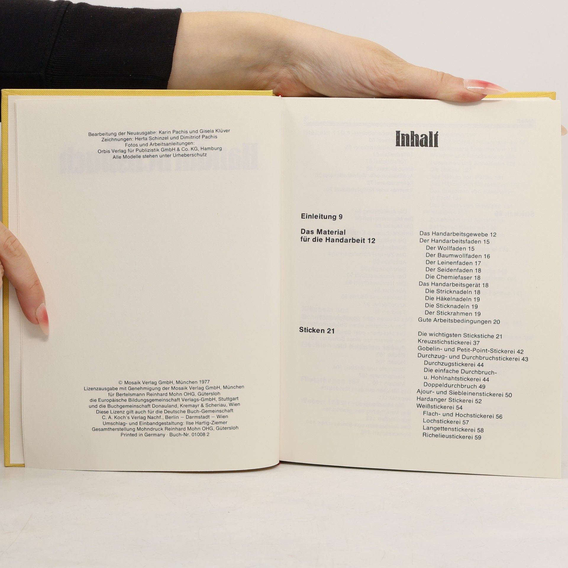 Gertrud Oheim Handarbeitsbuch
