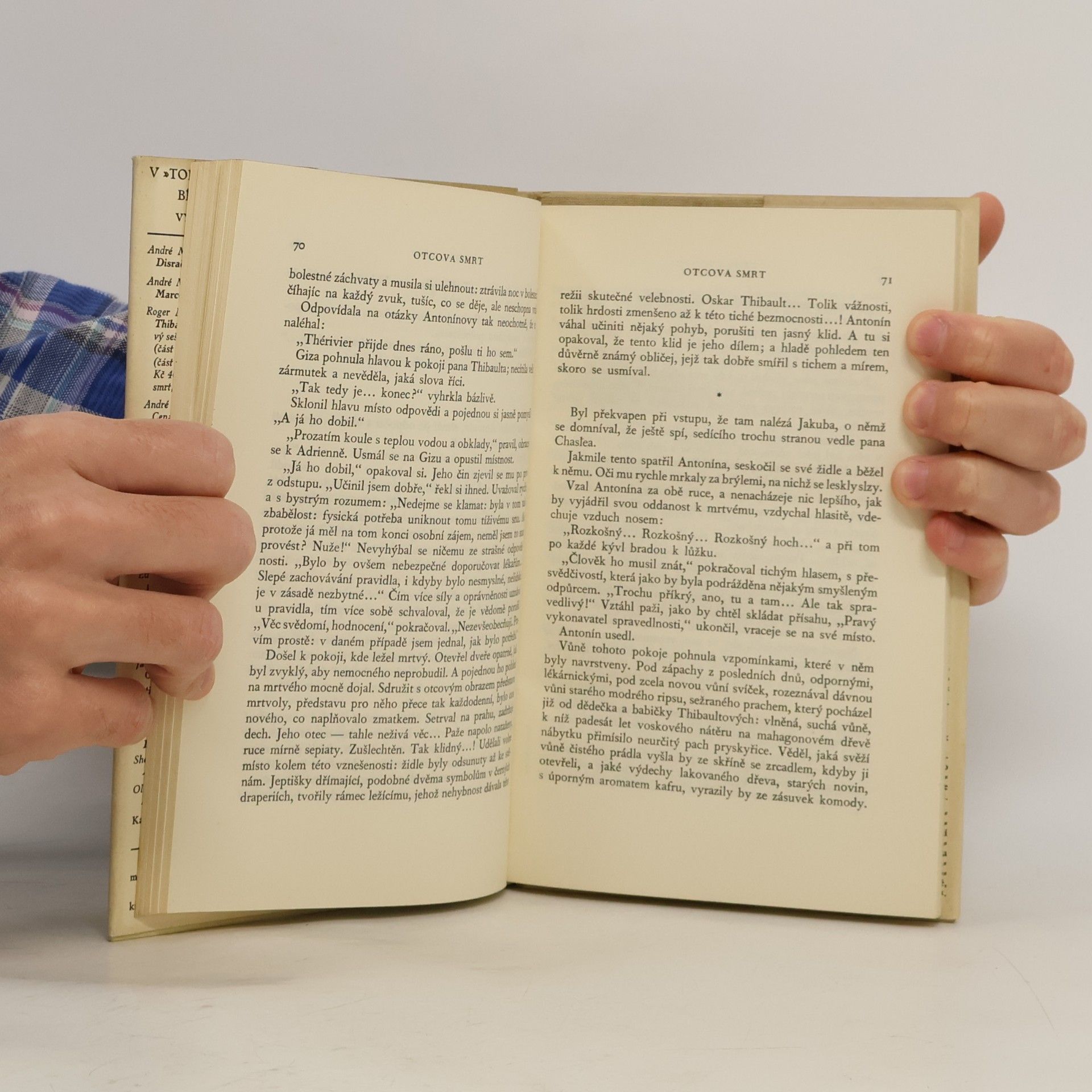 Roger Martin du Gard Rodina Thibaultů. VI. část. Otcova smrt