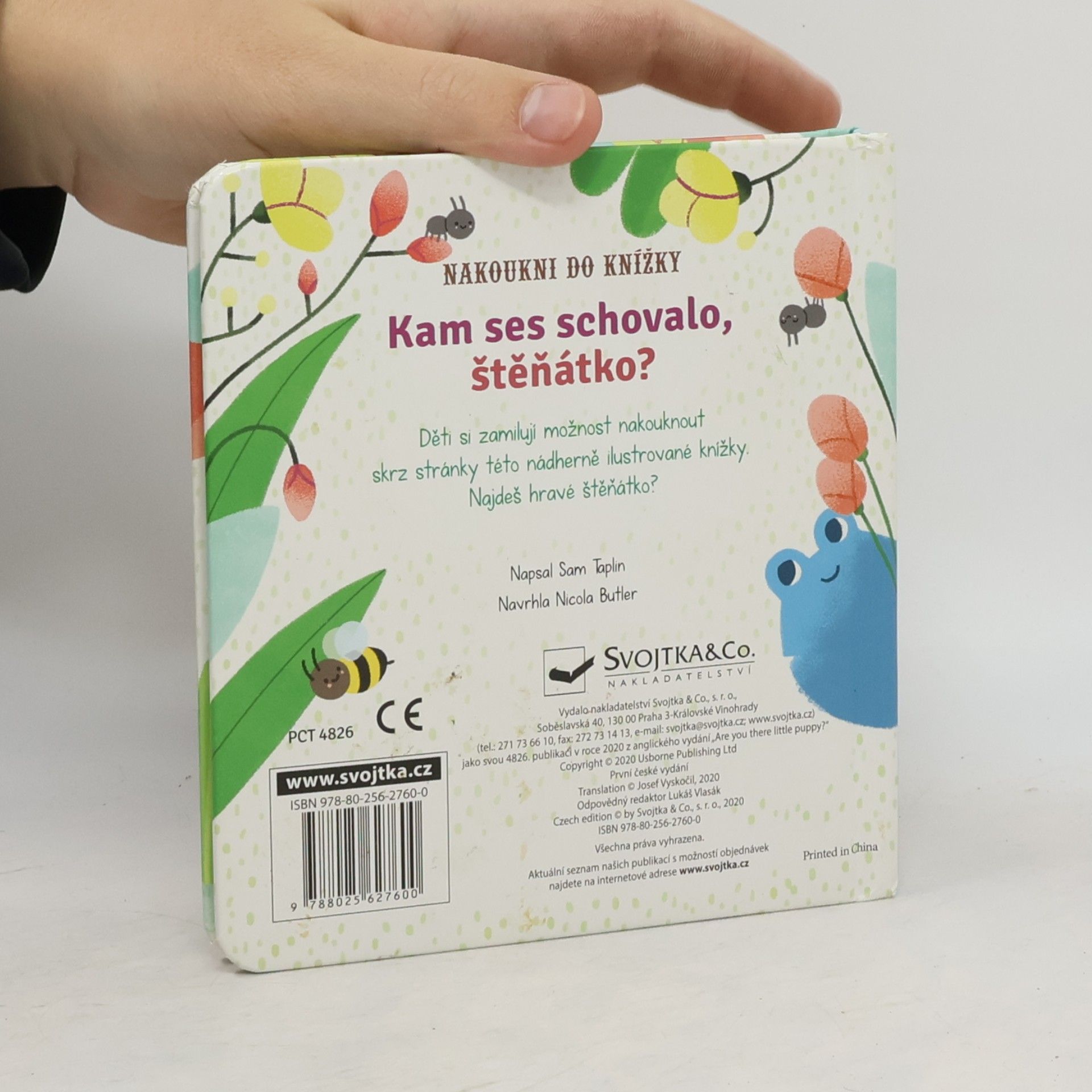 Sam Taplin Nakoukni do knížky - Kam ses schovalo, štěňátko?