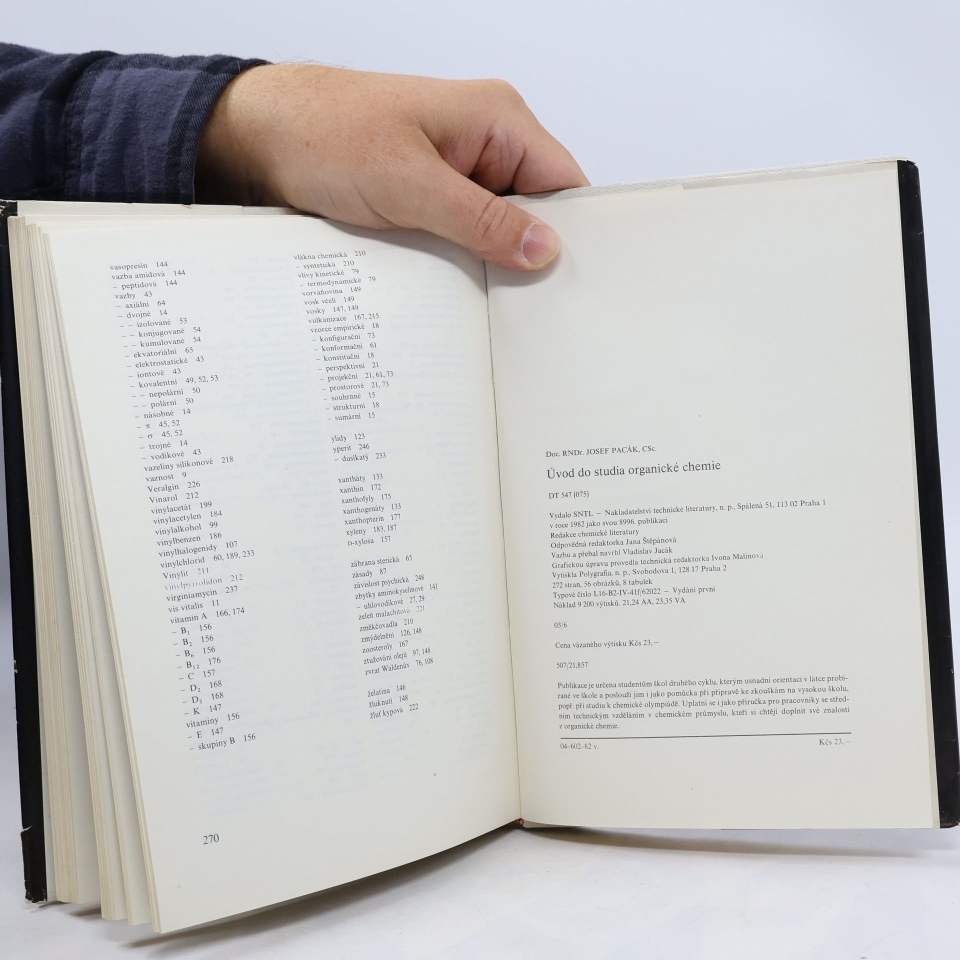 Josef Pacák Úvod do studia organické chemie