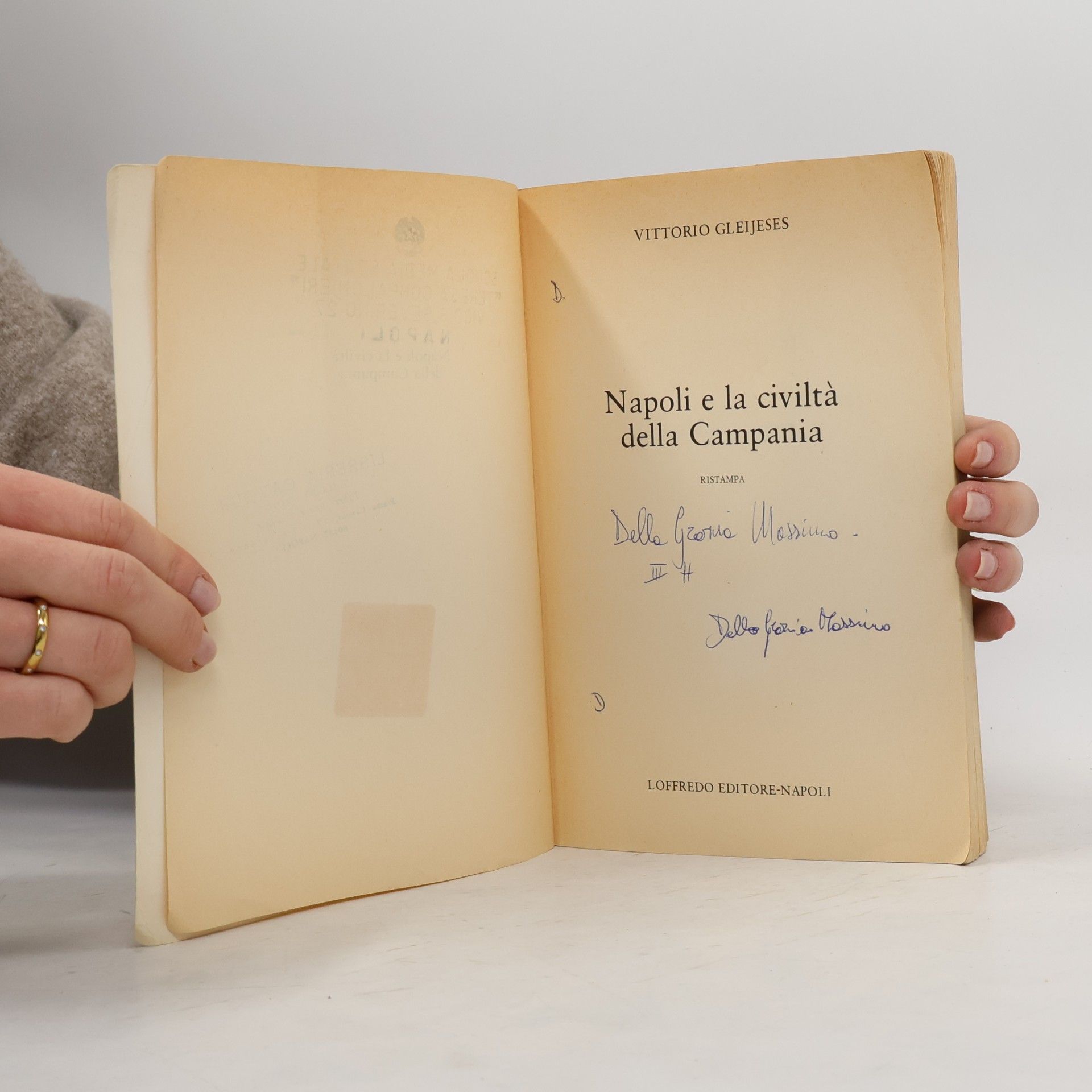 Vittorio Gleijeses Napoli e la civiltà della Campania