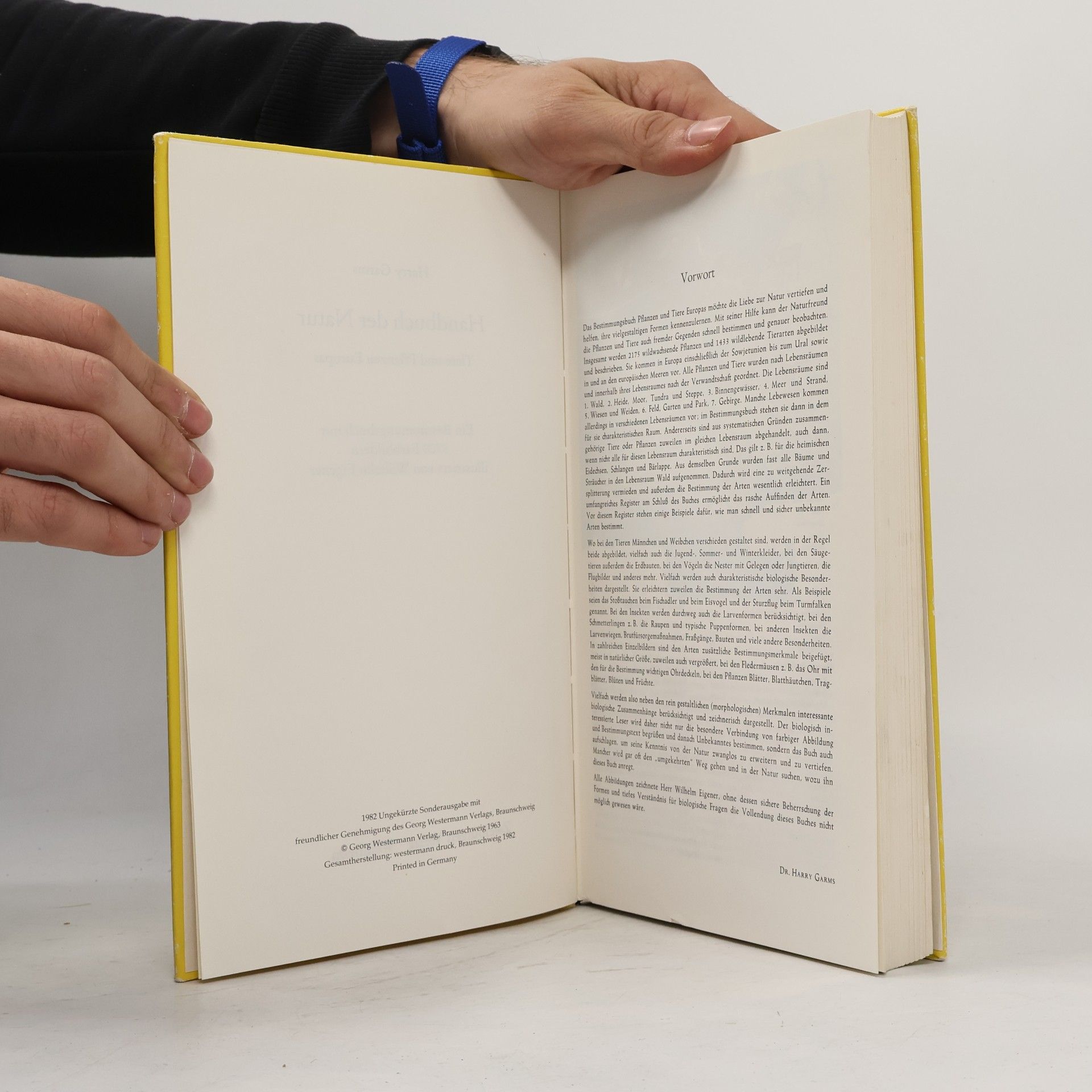 Harry Garms Handbuch der Natur