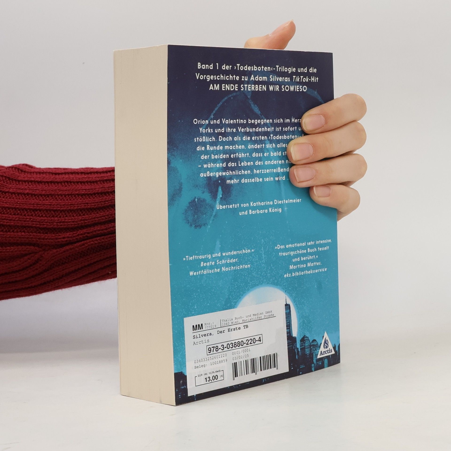 Adam Silvera Der Erste, der am Ende stirbt (Todesboten #1)