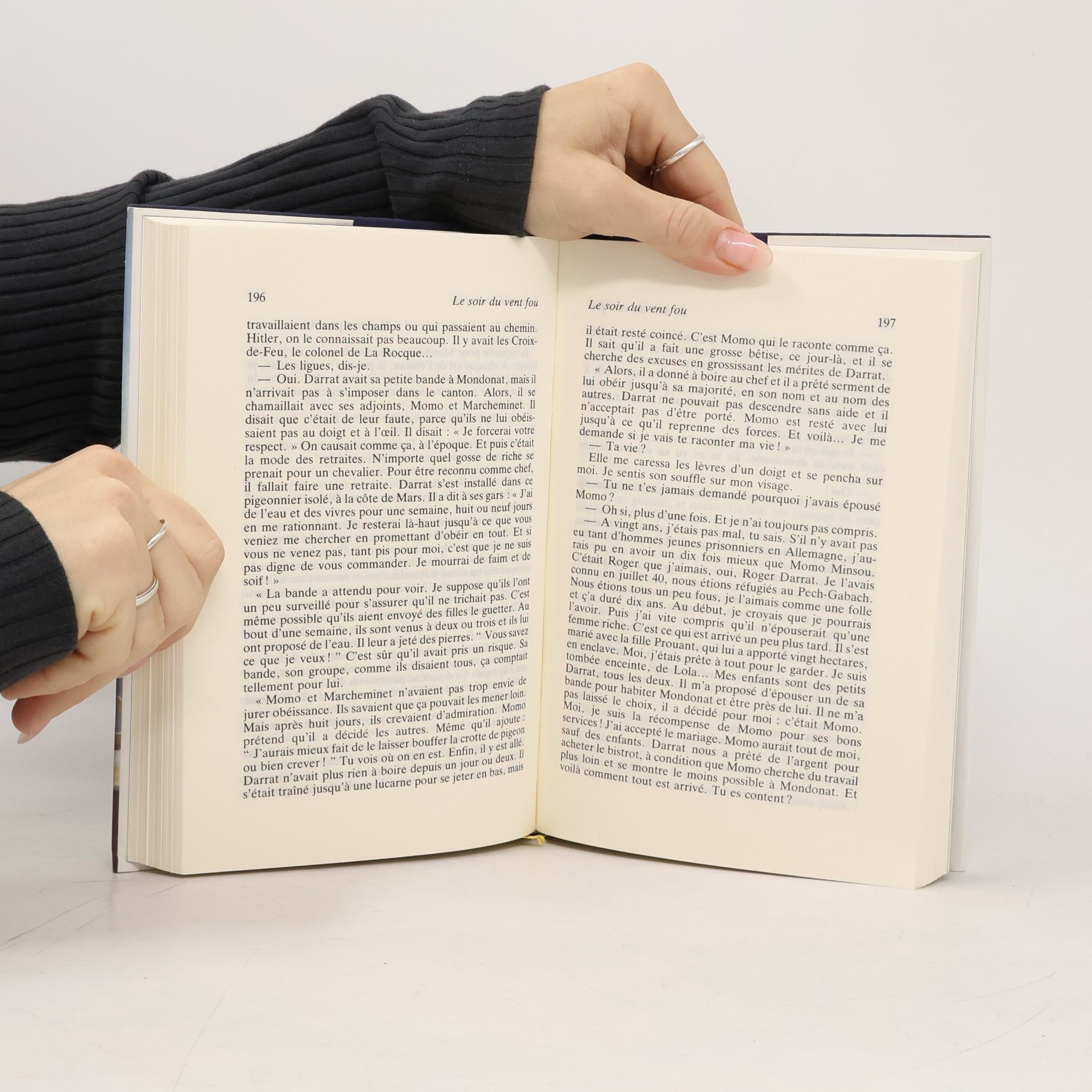 Michel Jeury Le soir du vent fou