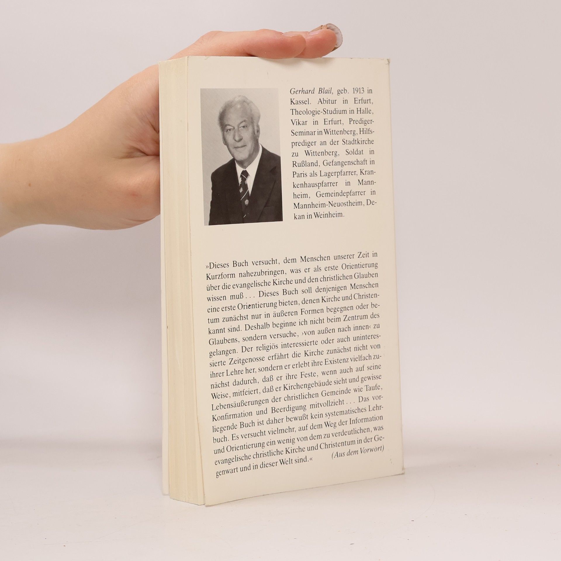 Gerhard Blail Meine evangelische Kirche