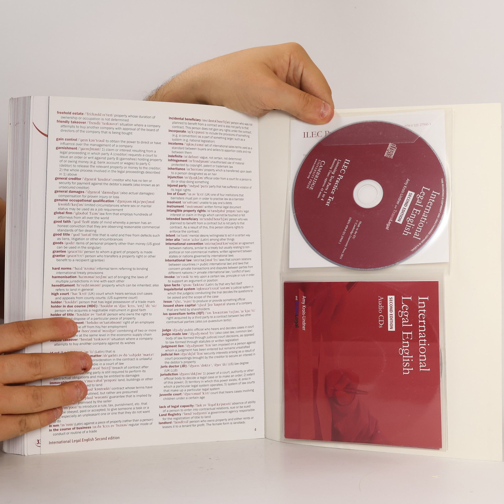 Amy Krois-Lindner International legal English: A course for classroom or self-study use