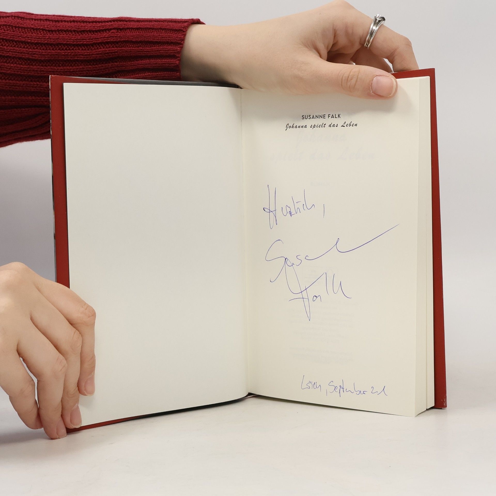 Susanne Falk Johanna spielt das Leben