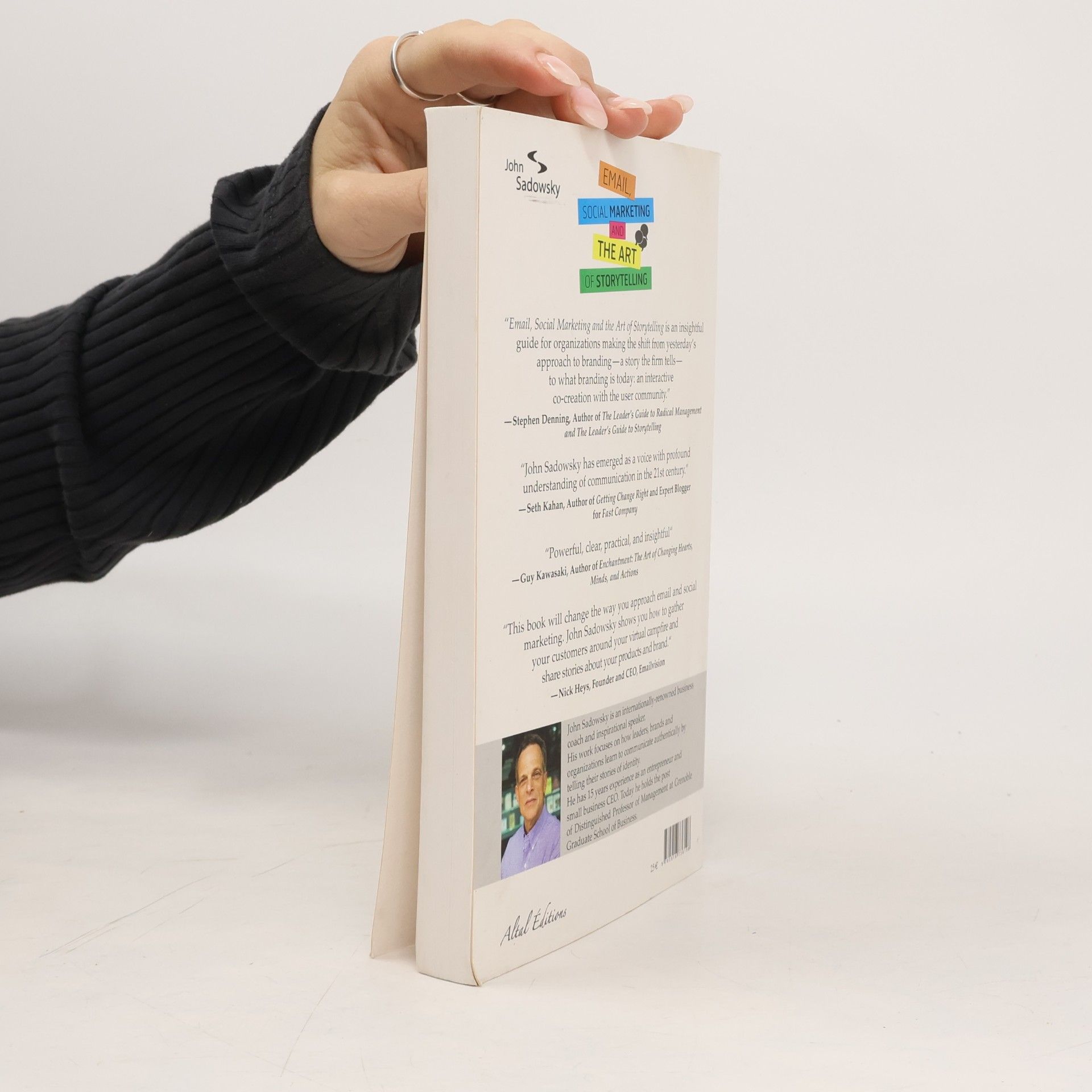 John Sadowsky Email, Social Marketing and the Art of Storytelling