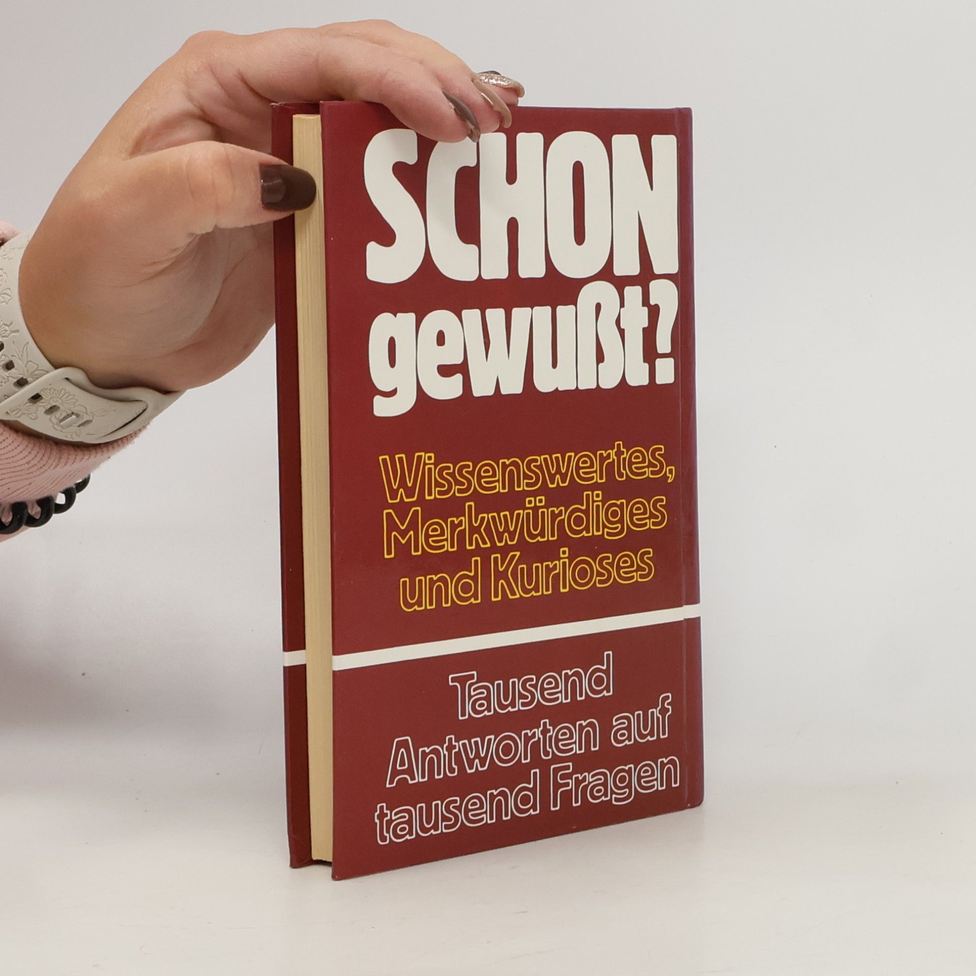 Roland Gööck Schon gewusst?