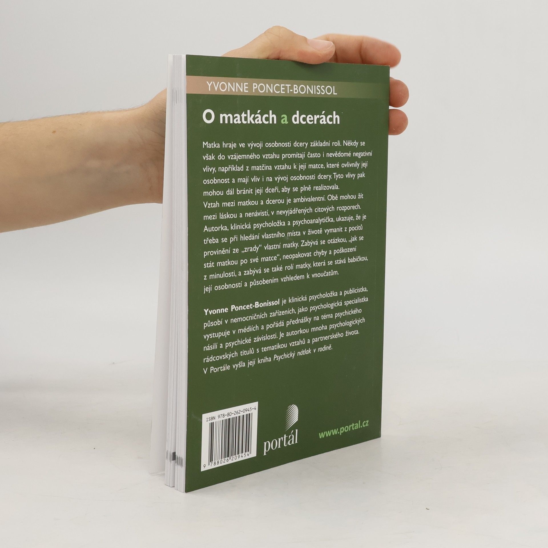 Yvonne Poncet Bonissol O matkách a dcerách