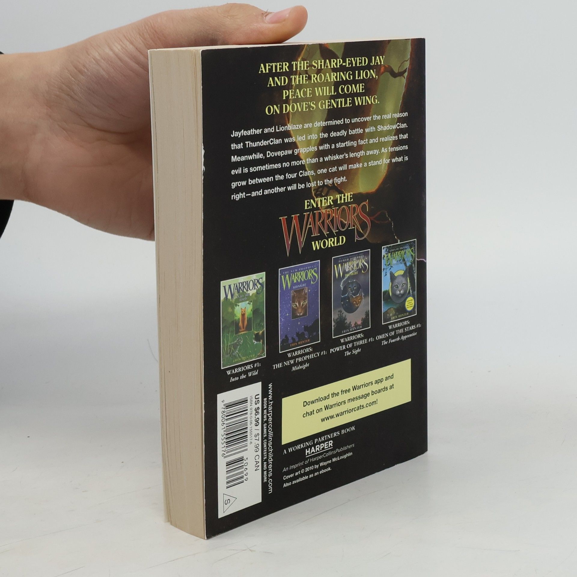 Erin Hunter Warriors, Omen of the Stars, Night Whispers