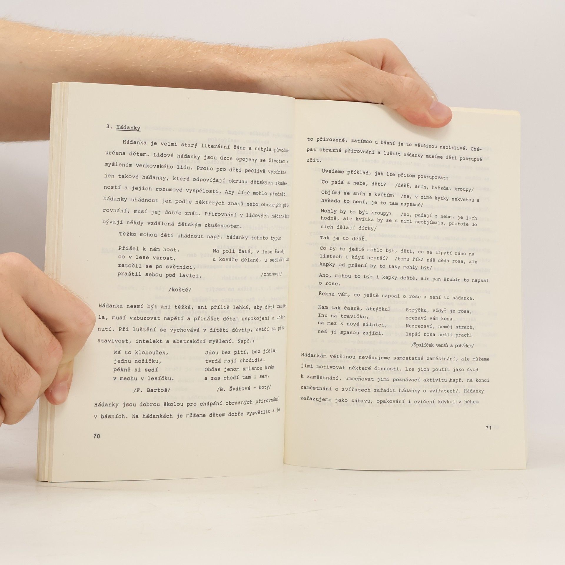 Karla Strnadová Literární výchova v mateřské škole