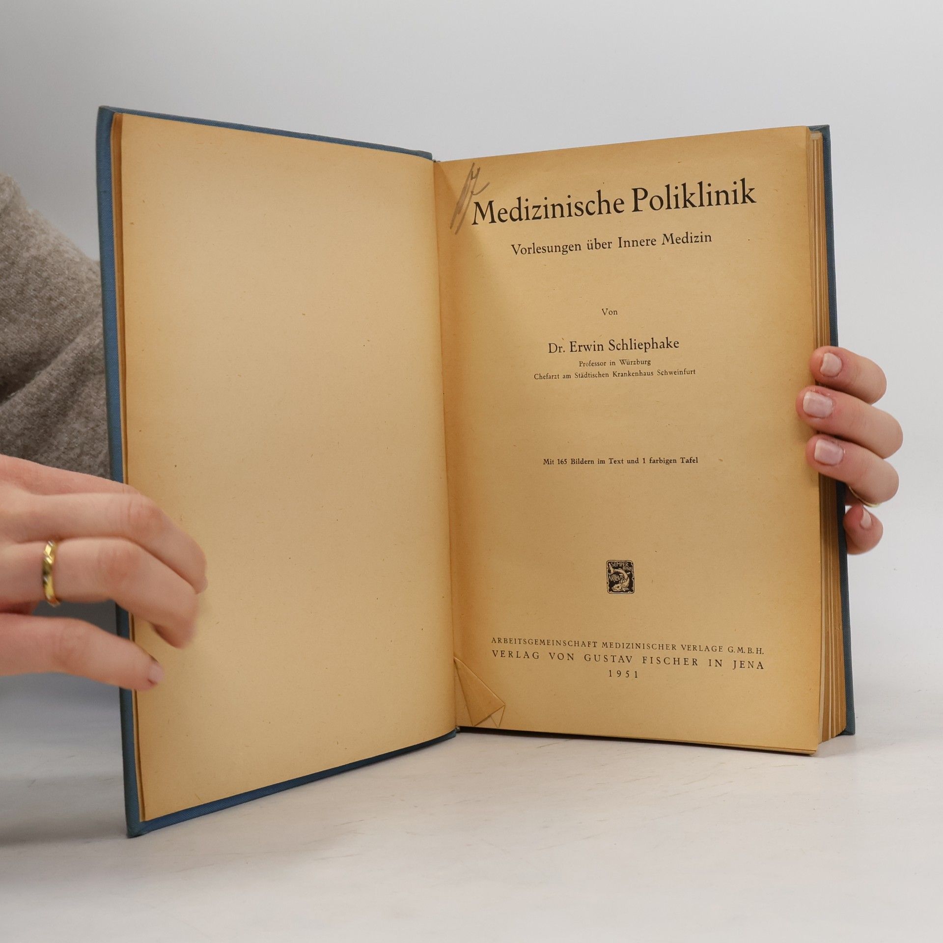 Erwin Schliephake Medizinische Poliklinik
