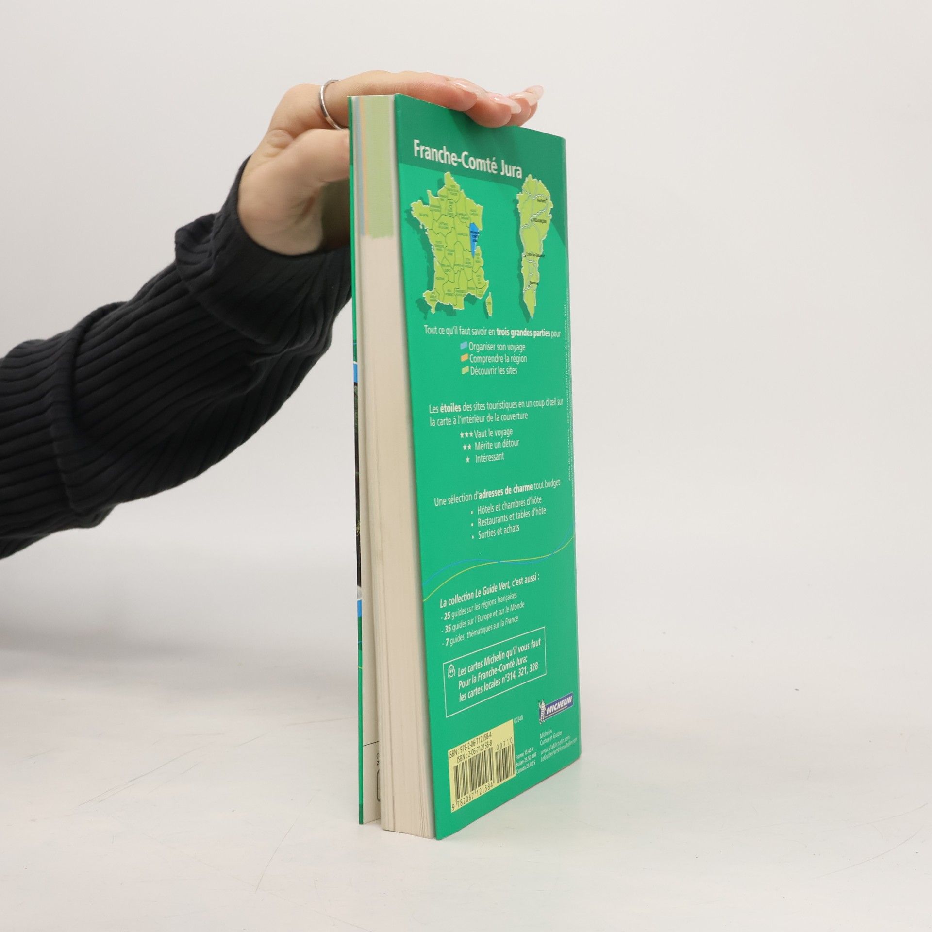 Caroline Rabourdin Michelin Green Guide - 12: Franche-Comté Jura