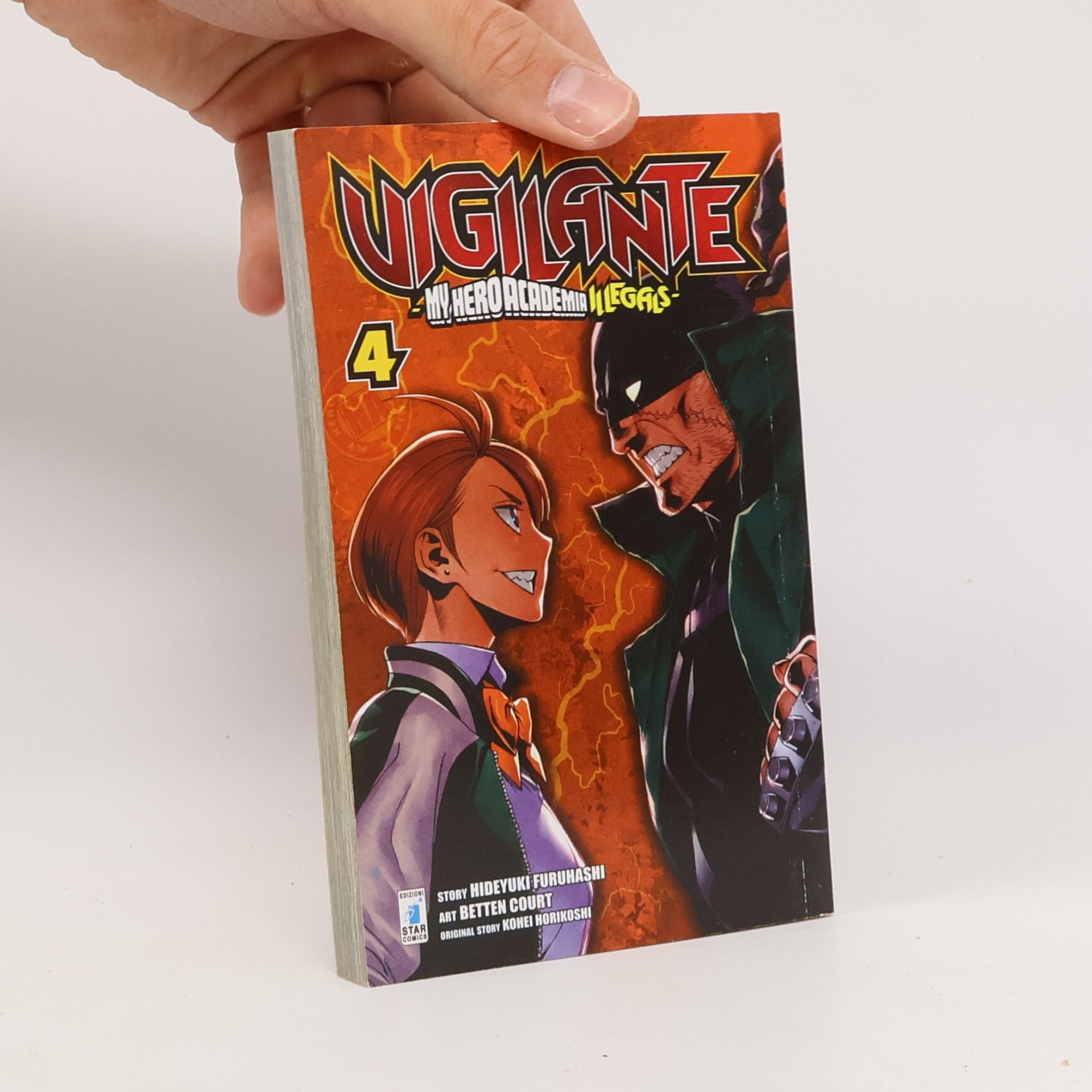 Hidejuki Furuhaši Vigilante. My Hero Academia illegals. Vol. 4