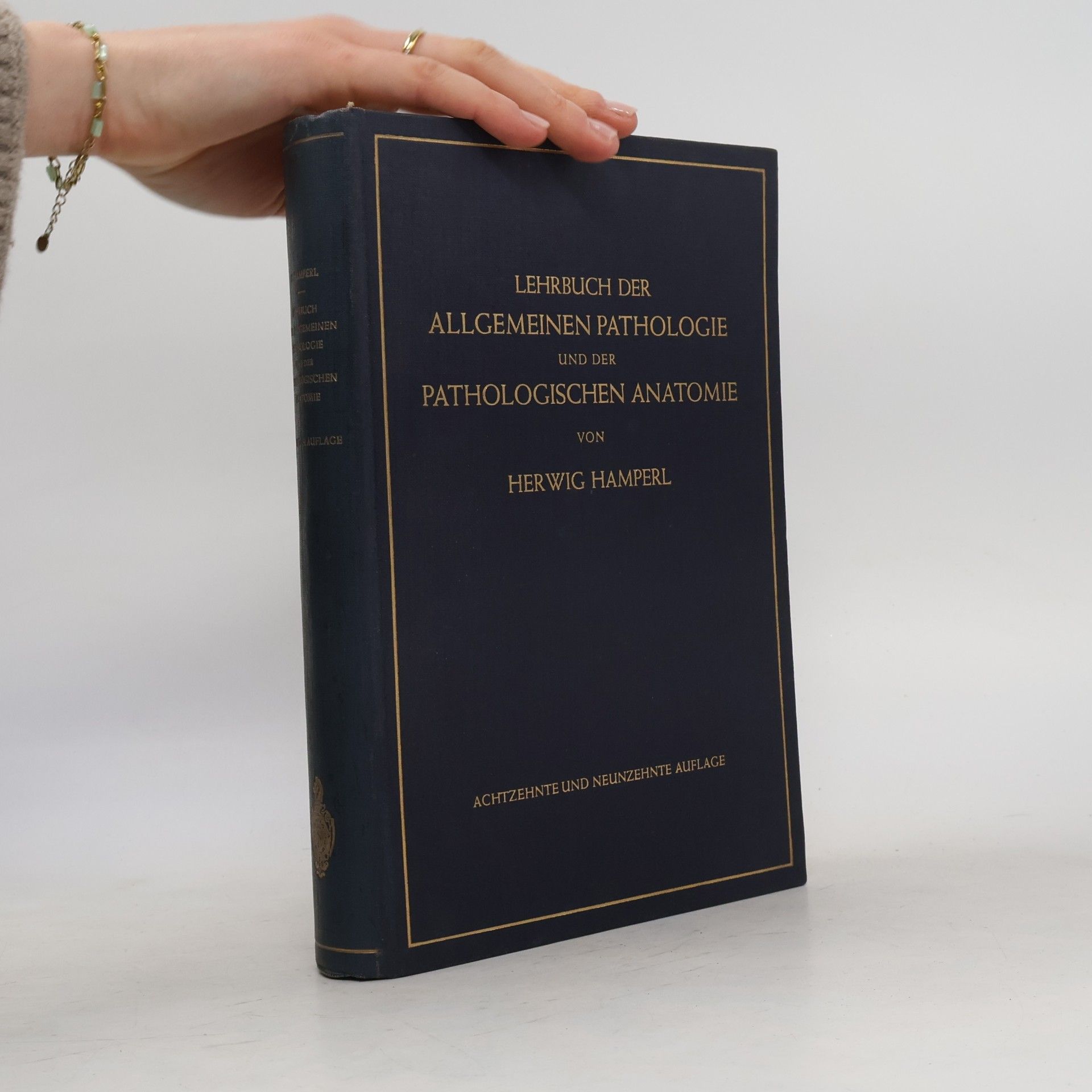 Lehrbuch der allgemeinen Pathologie und der pathologischen Anatomie
