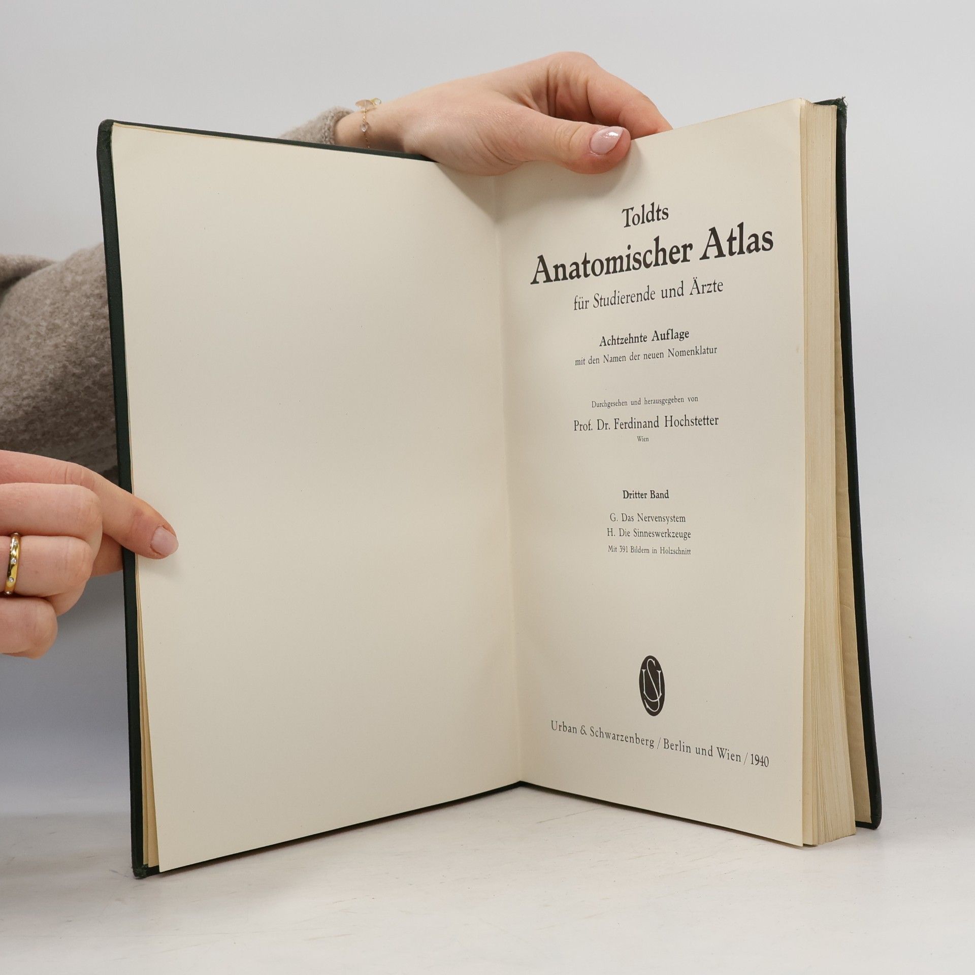 Ferdinand Hochstetter Anatomischer Atlas 3