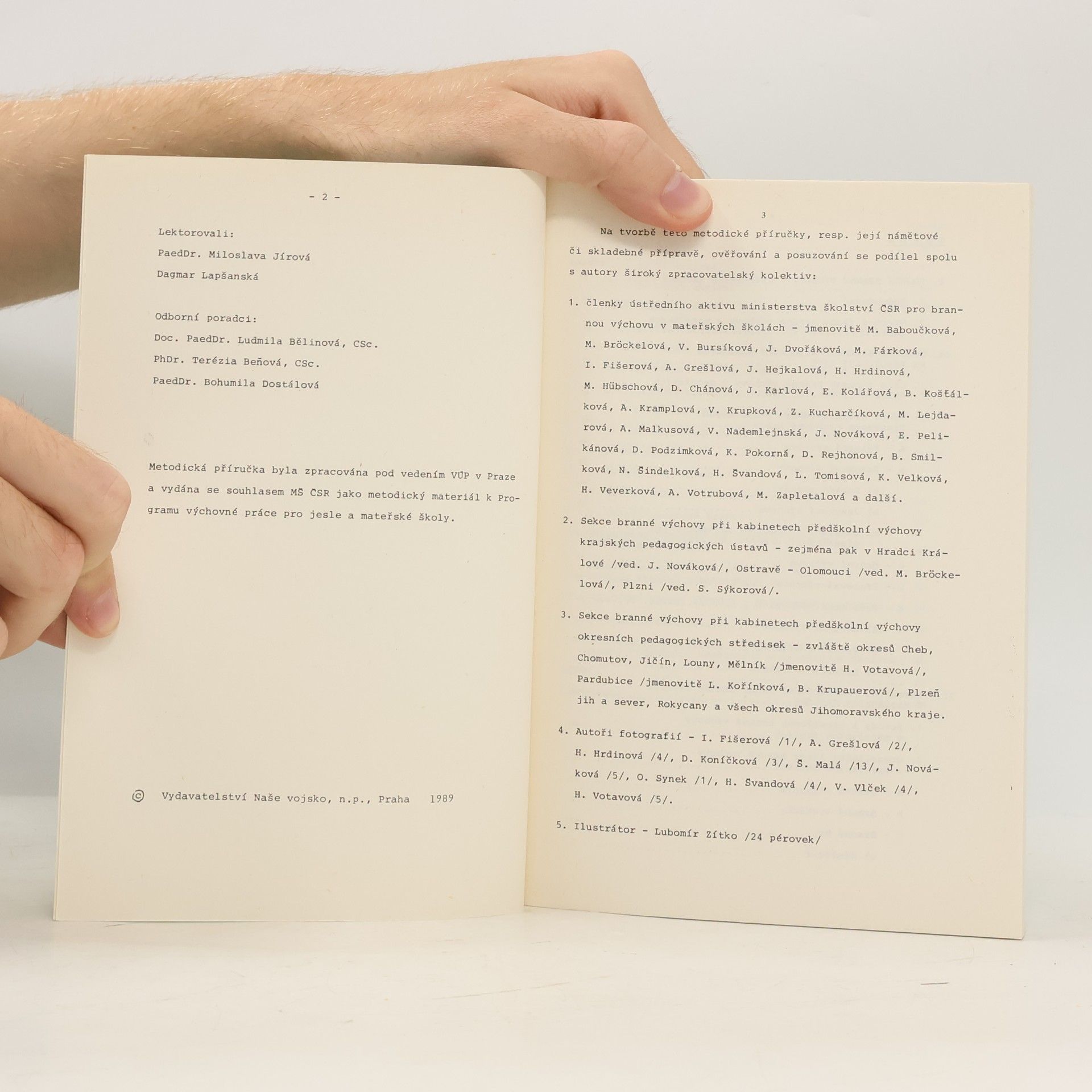 Collectif d'auteurs Branná výchova v mateřské škole
